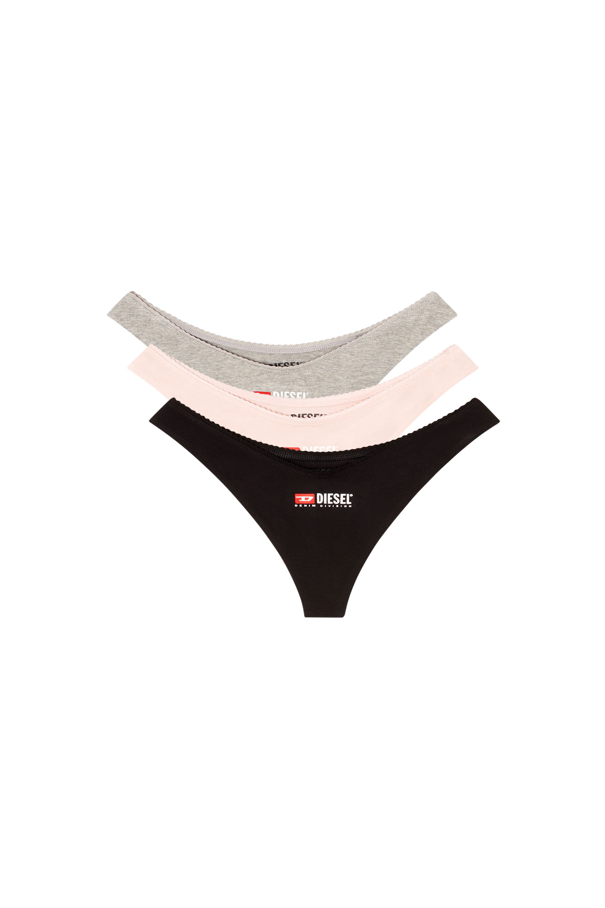 Diesel - PUNCHY-D-CORE-3PACK, Perizoma in confezione da tre Donna in Multicolor - 2
