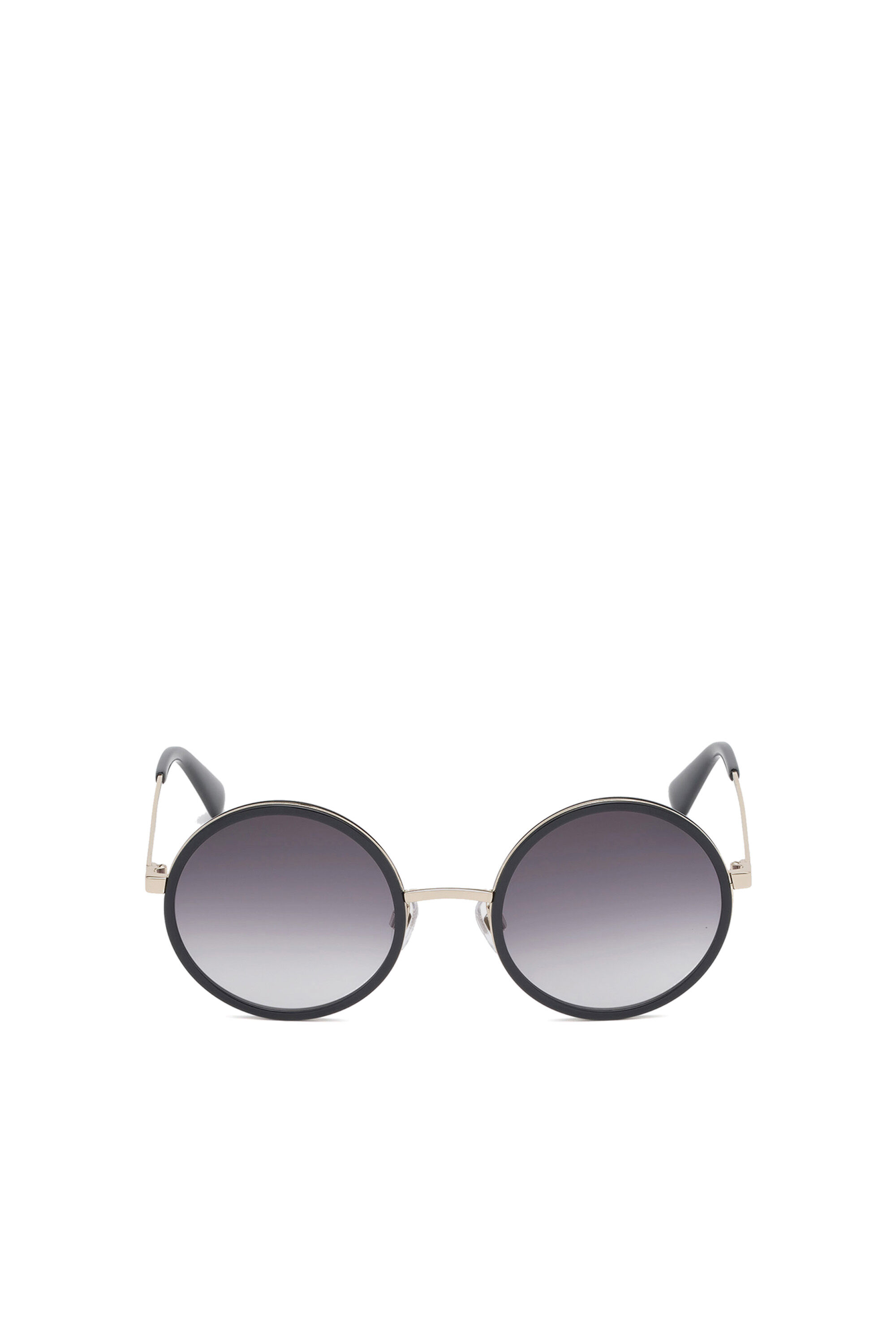 Diesel - DL0276, Occhiale  in acetato con forma arrotondata Donna in Nero - 1