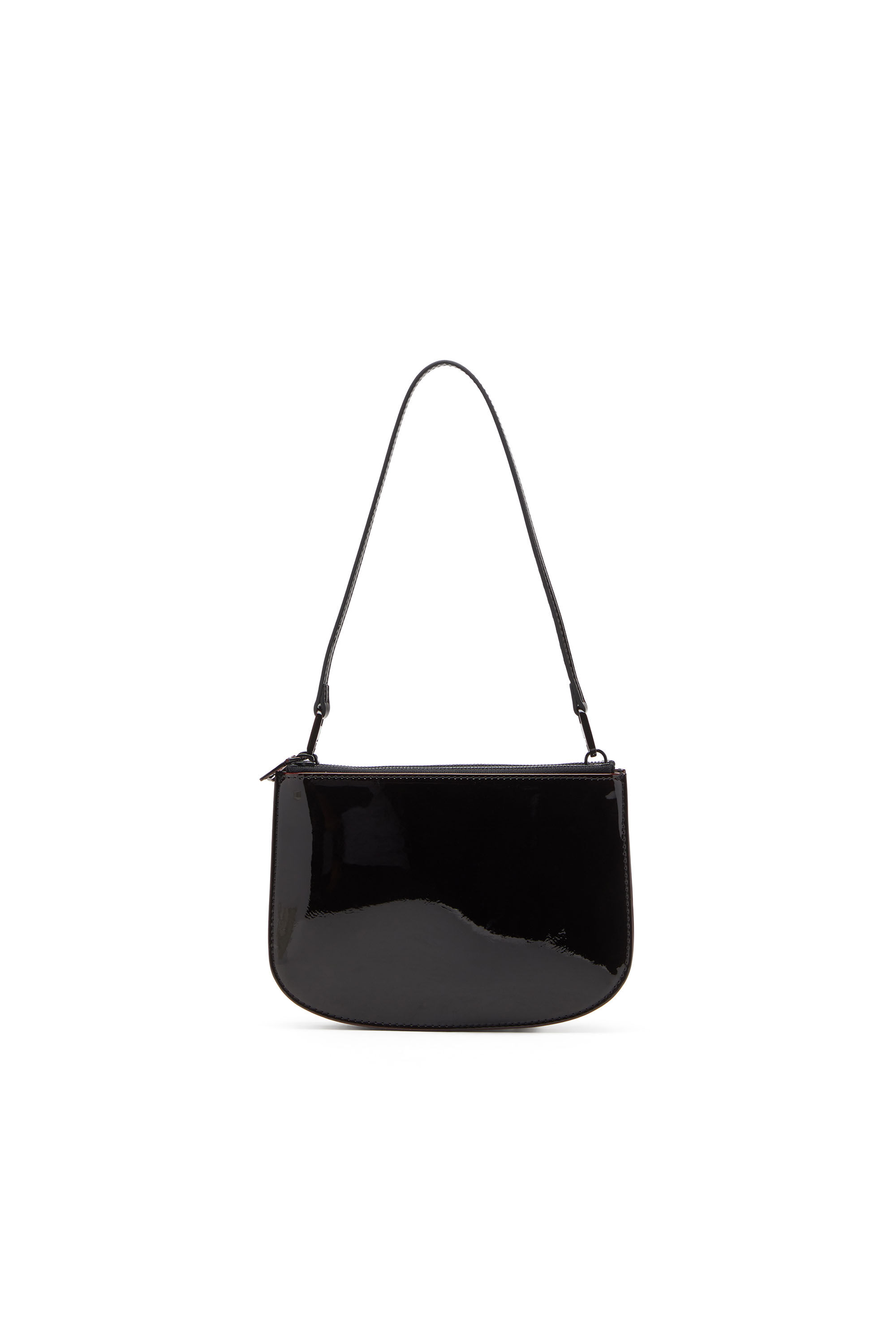 Diesel - 1DR TWIN, 1DR Twin-Borsa a spalla con due tasche in PU effetto liquido Donna in Rosso - 3