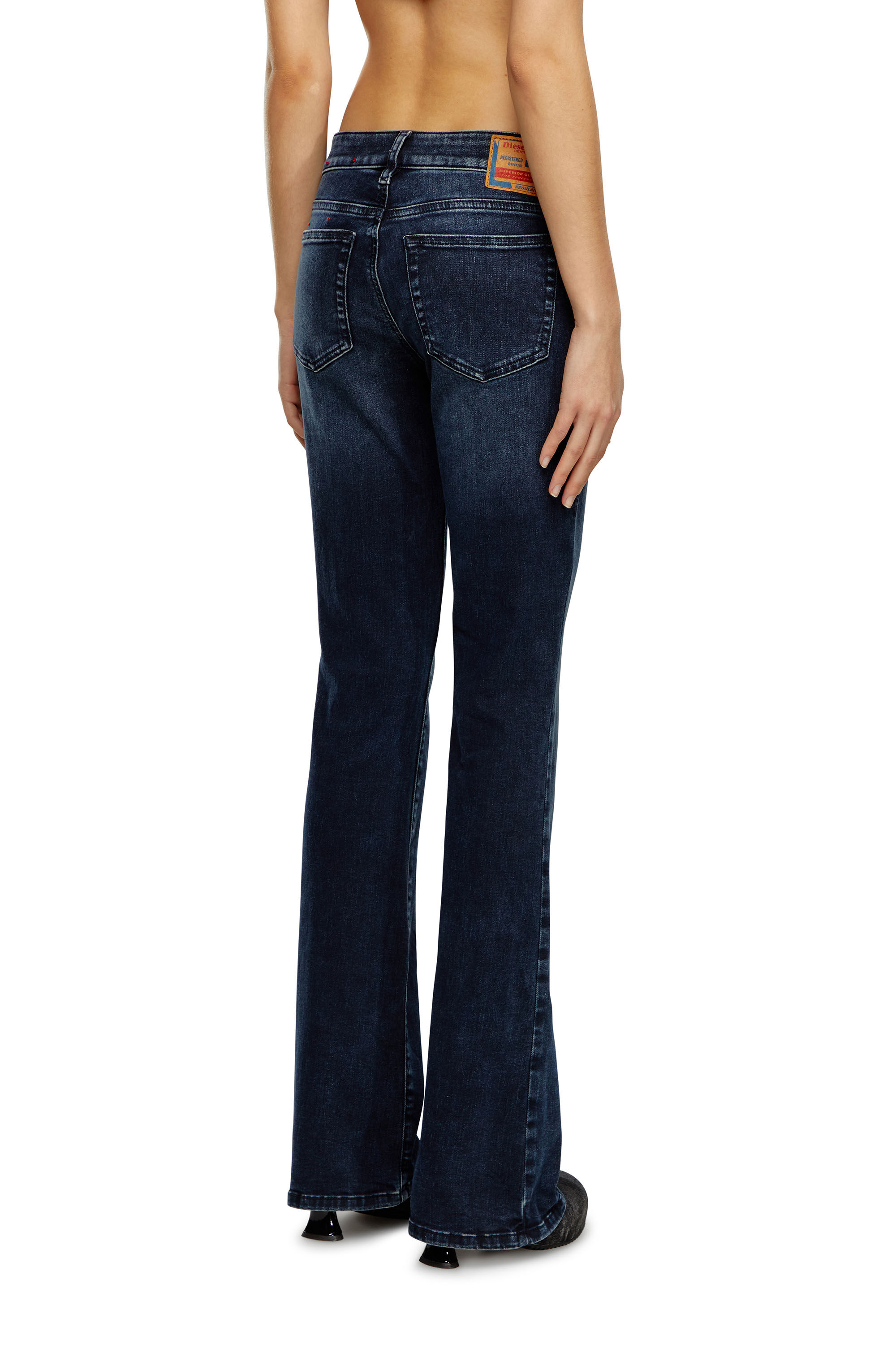 Diesel - Bootcut and Flare Jeans 1969 D-Ebbey 0ENAR, Blu Scuro - Image 4
