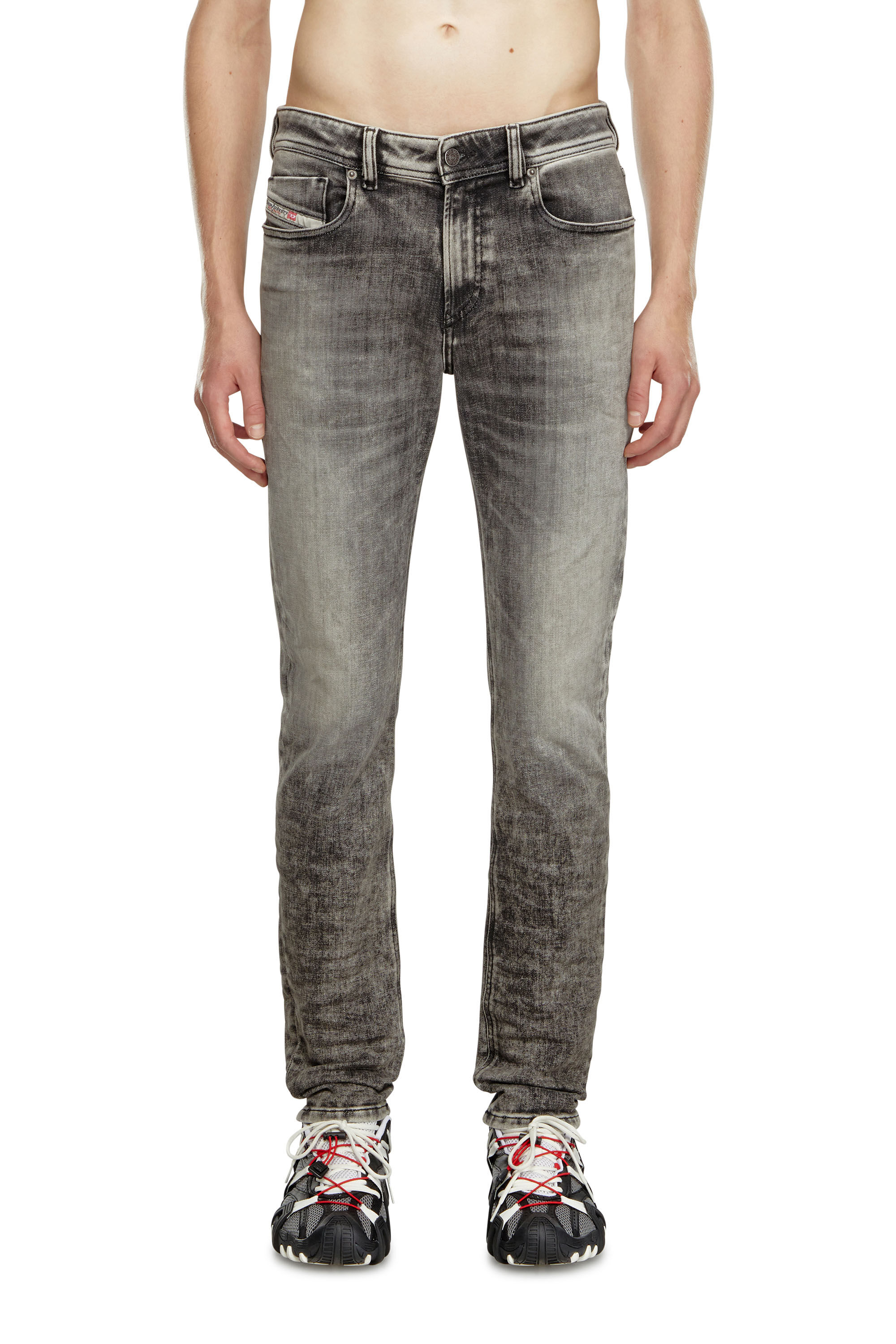 Jeans Uomo Skinny Grigio 1979 Sleenker Diesel