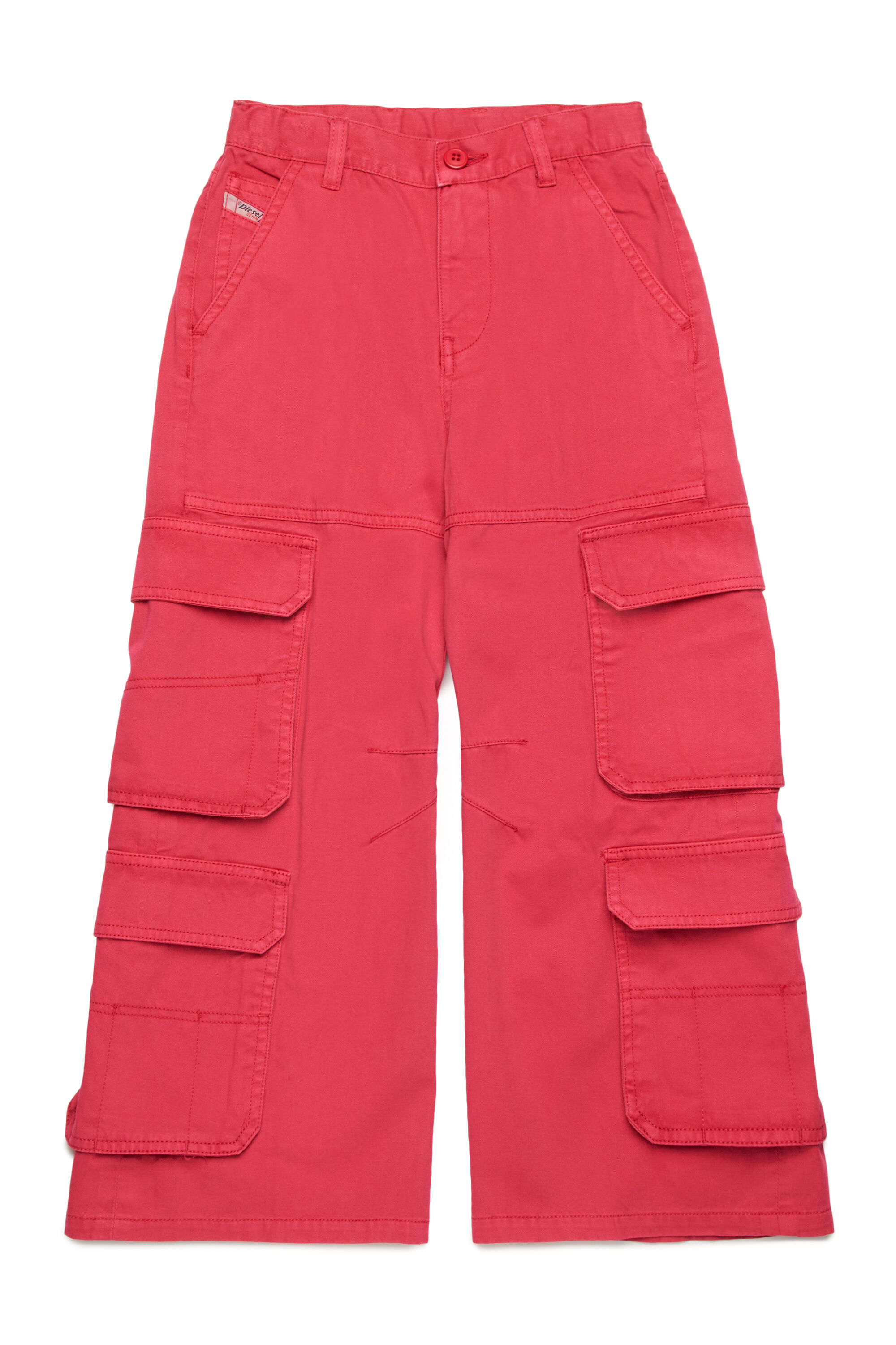 Diesel - PDARGJXCARGO, Pantaloni cargo multitasche Donna in Rosa - 1