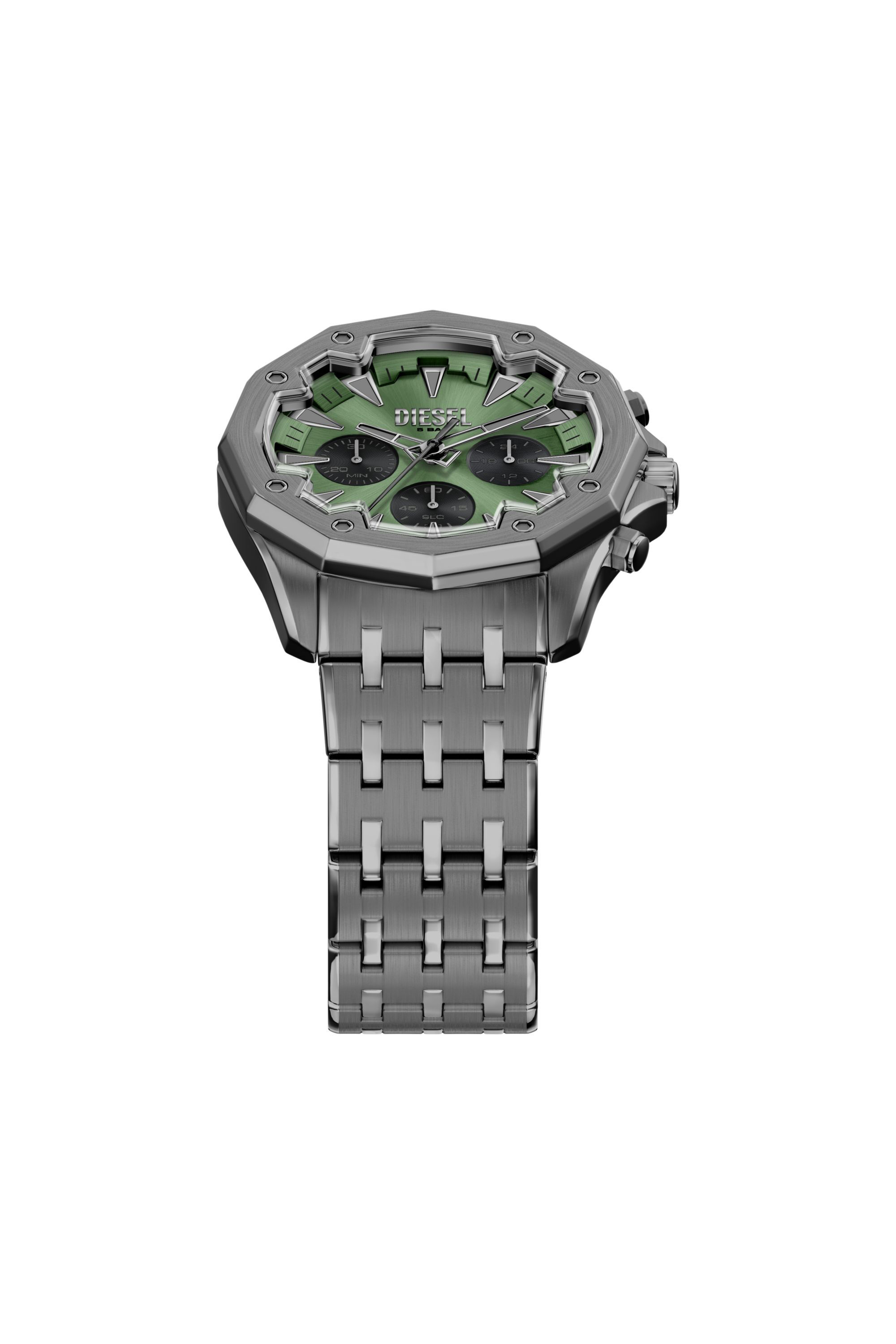Diesel - DZ4711 WATCH, Orologio Stinger in acciaio gunmetal Uomo in Grigio - 6