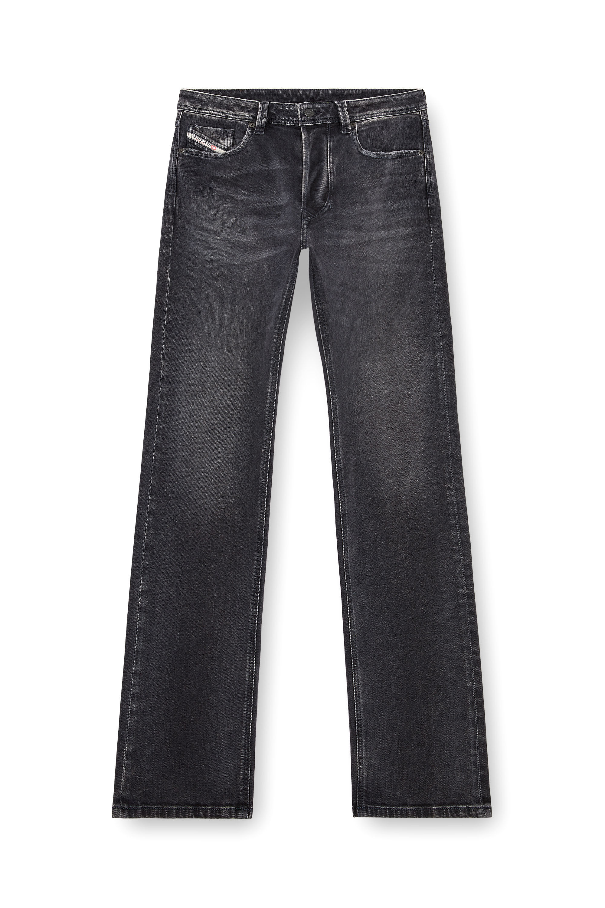 Diesel - Regular Jeans 1985 Larkee 09K51 Uomo, Nero/Grigio scuro - Image 2