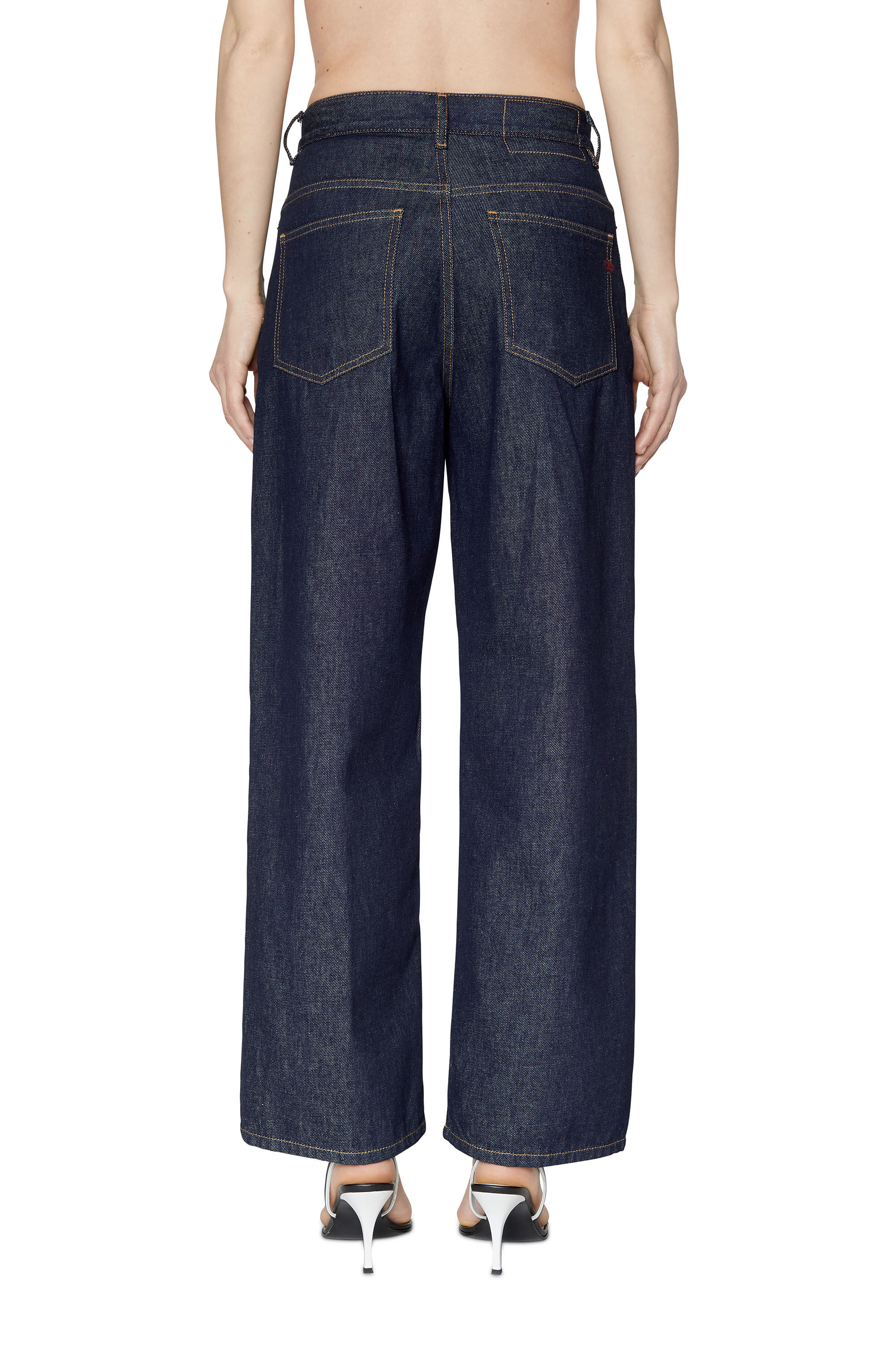 Diesel - 2000 Widee Z9C02 Bootcut and Flare Jeans, Blu Scuro - Image 4