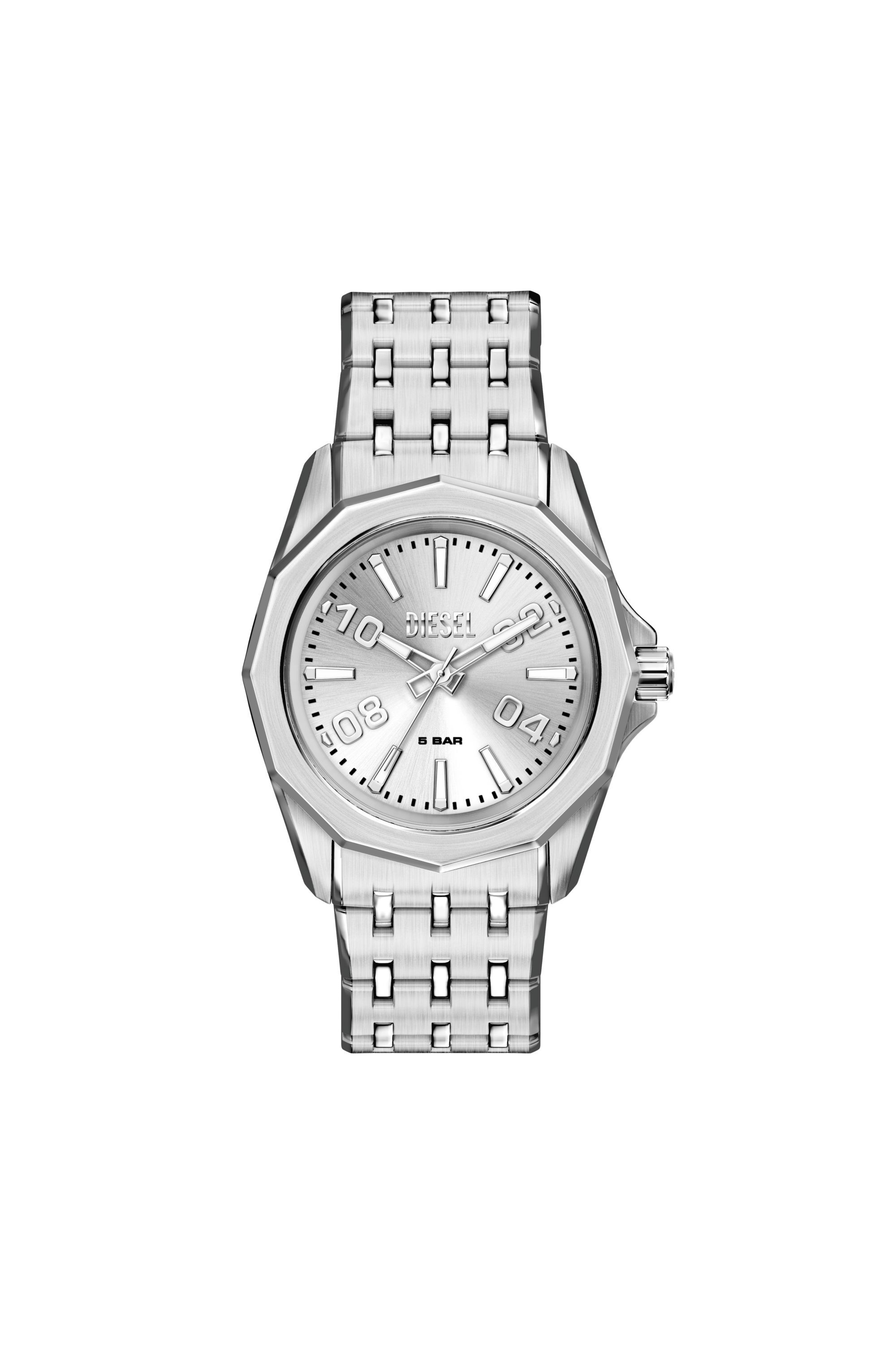 Diesel - DZ2236 WATCH, Orologio Stinger in acciaio inox Uomo in Argento - 1