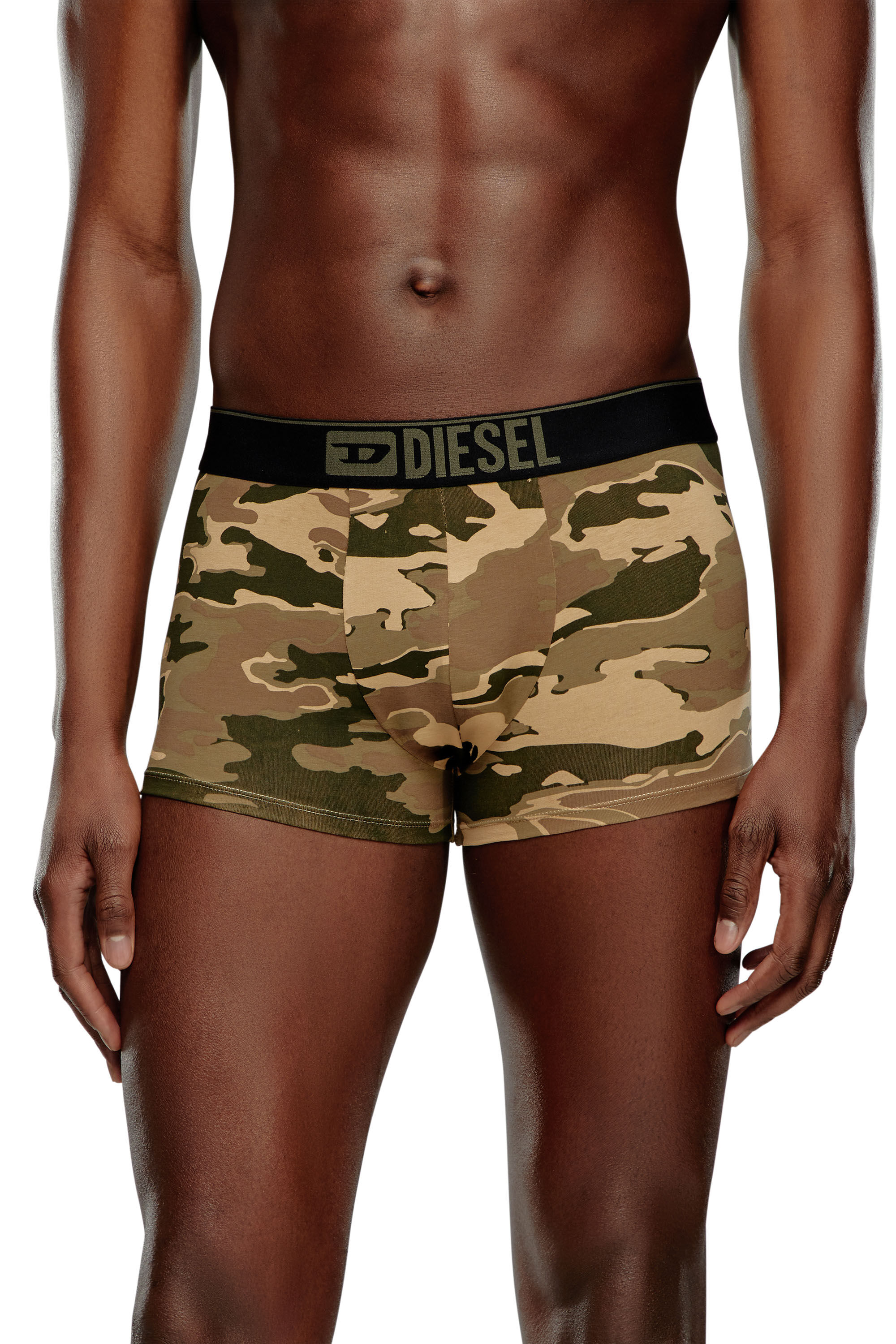 Diesel - UMBX-DAMIENTHREEPACK, Man Three-pack boxer briefs plain and printed in Multicolor - Image 3