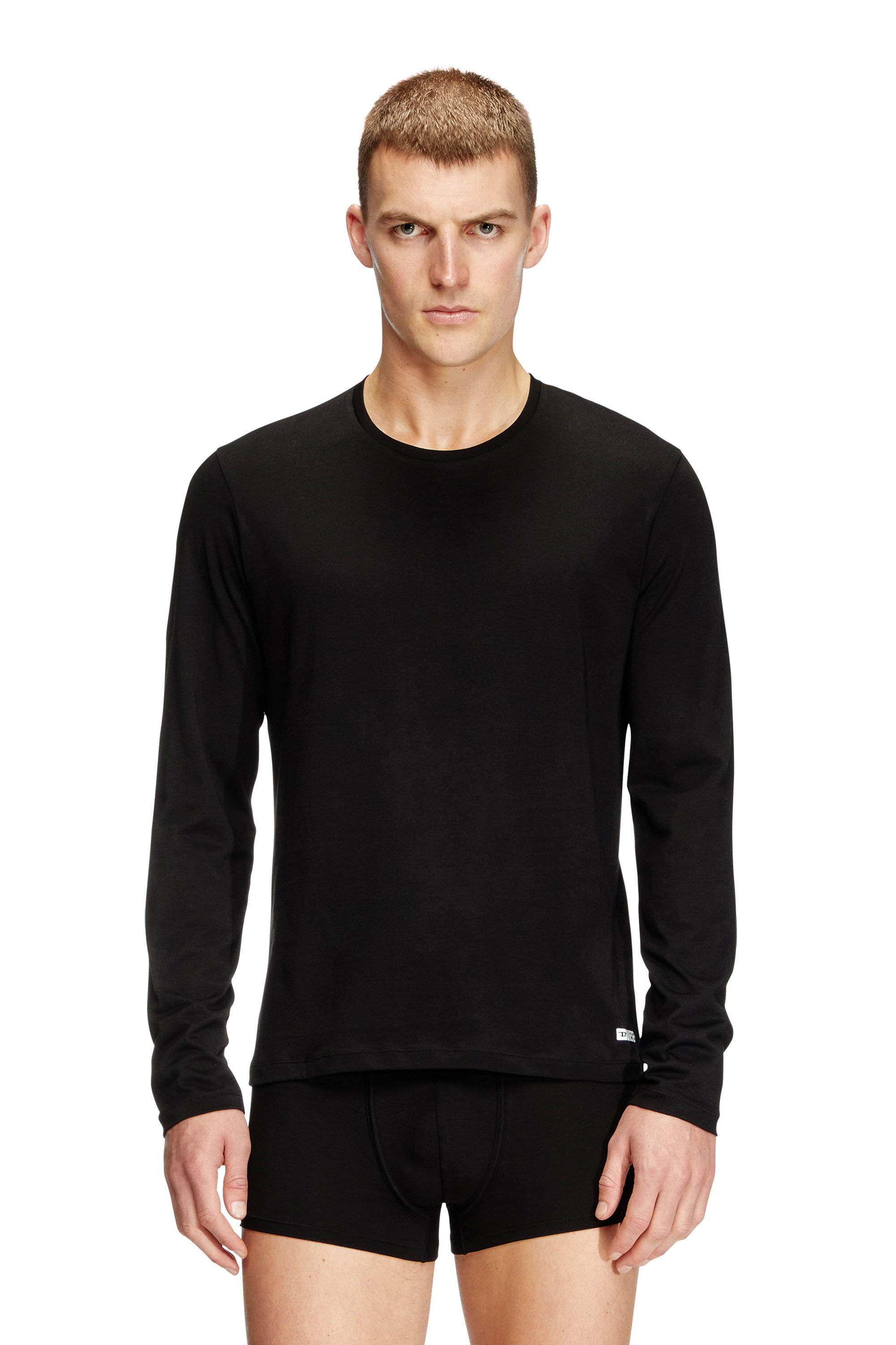Diesel - KIRK-D-BOX, T-shirt a maniche lunghe Uomo in Nero - 3