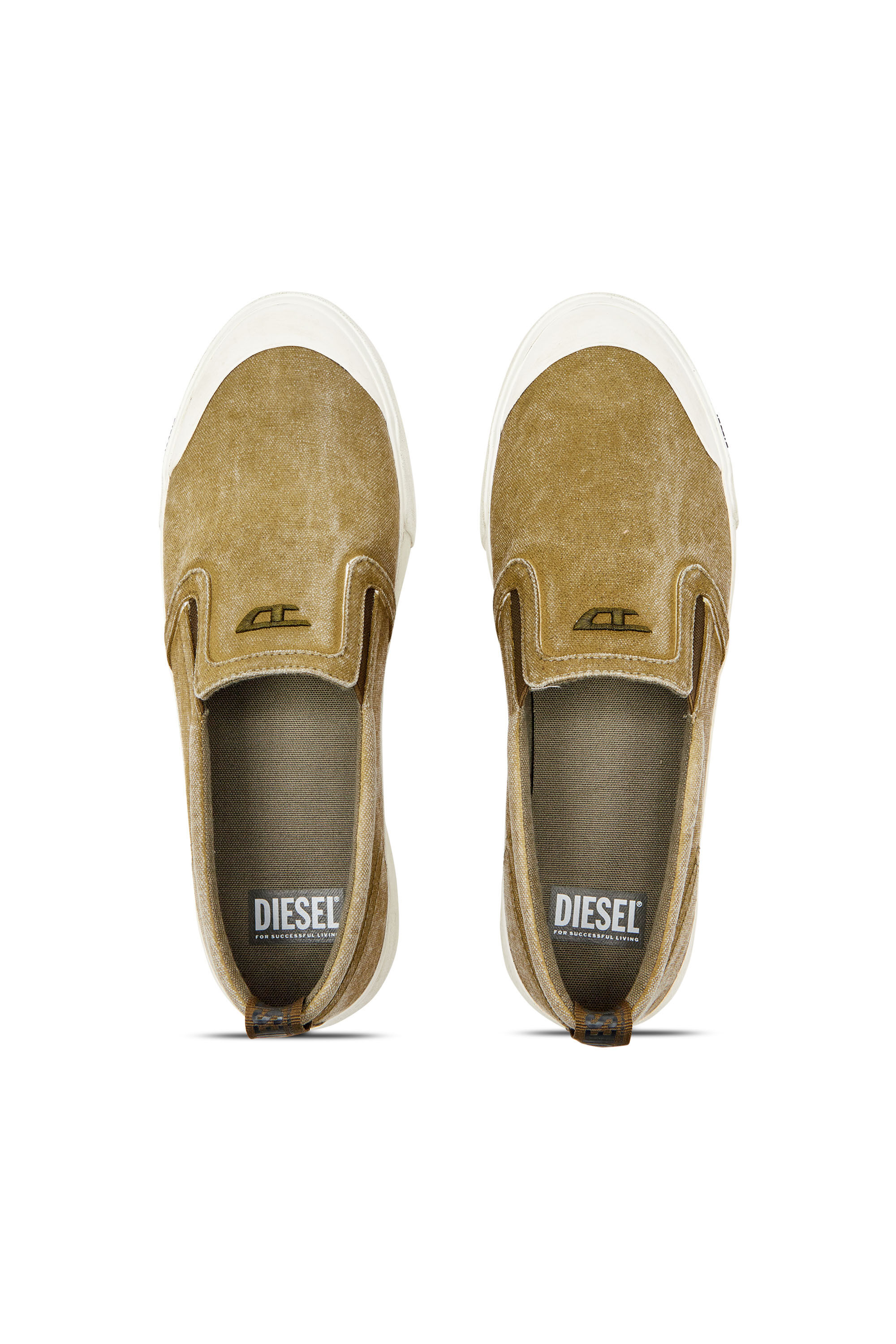 Slip on uomo marroni on sale
