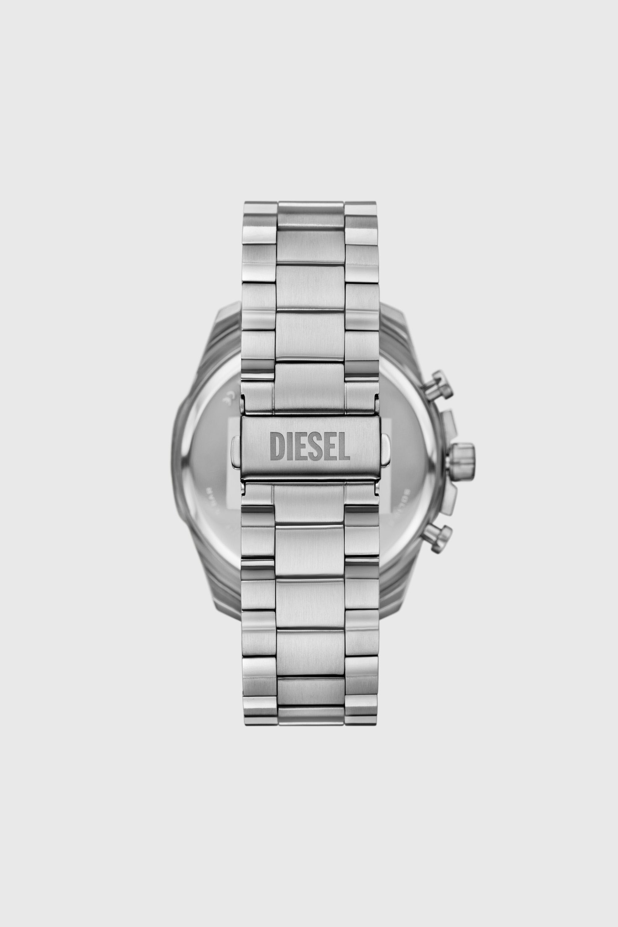 Diesel - DZ4686 WATCH, Orologio Mega Chief Slim in acciaio inossidabile Uomo in Argento - 2