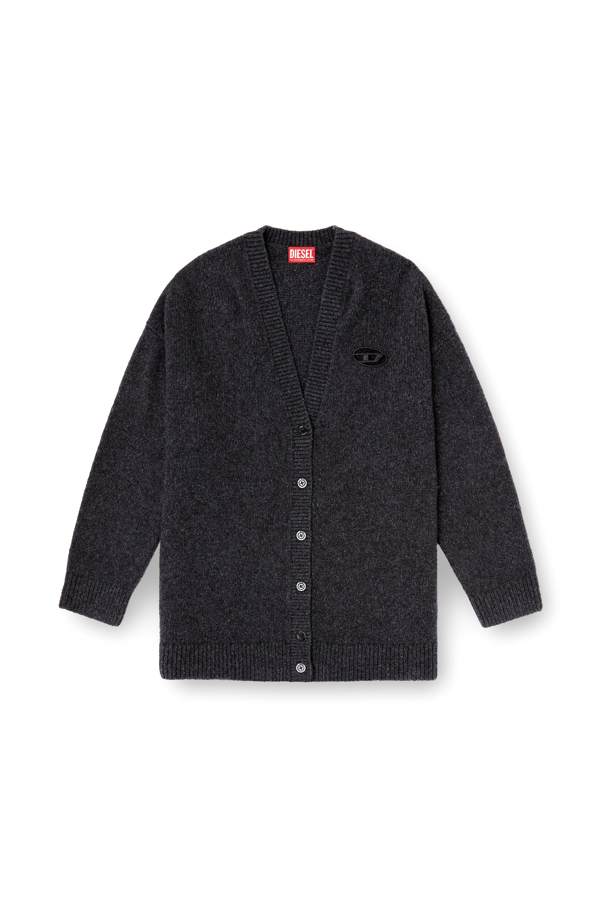 Diesel - M-AREELA, Cardigan in misto lana e alpaca Donna in Multicolor - 2
