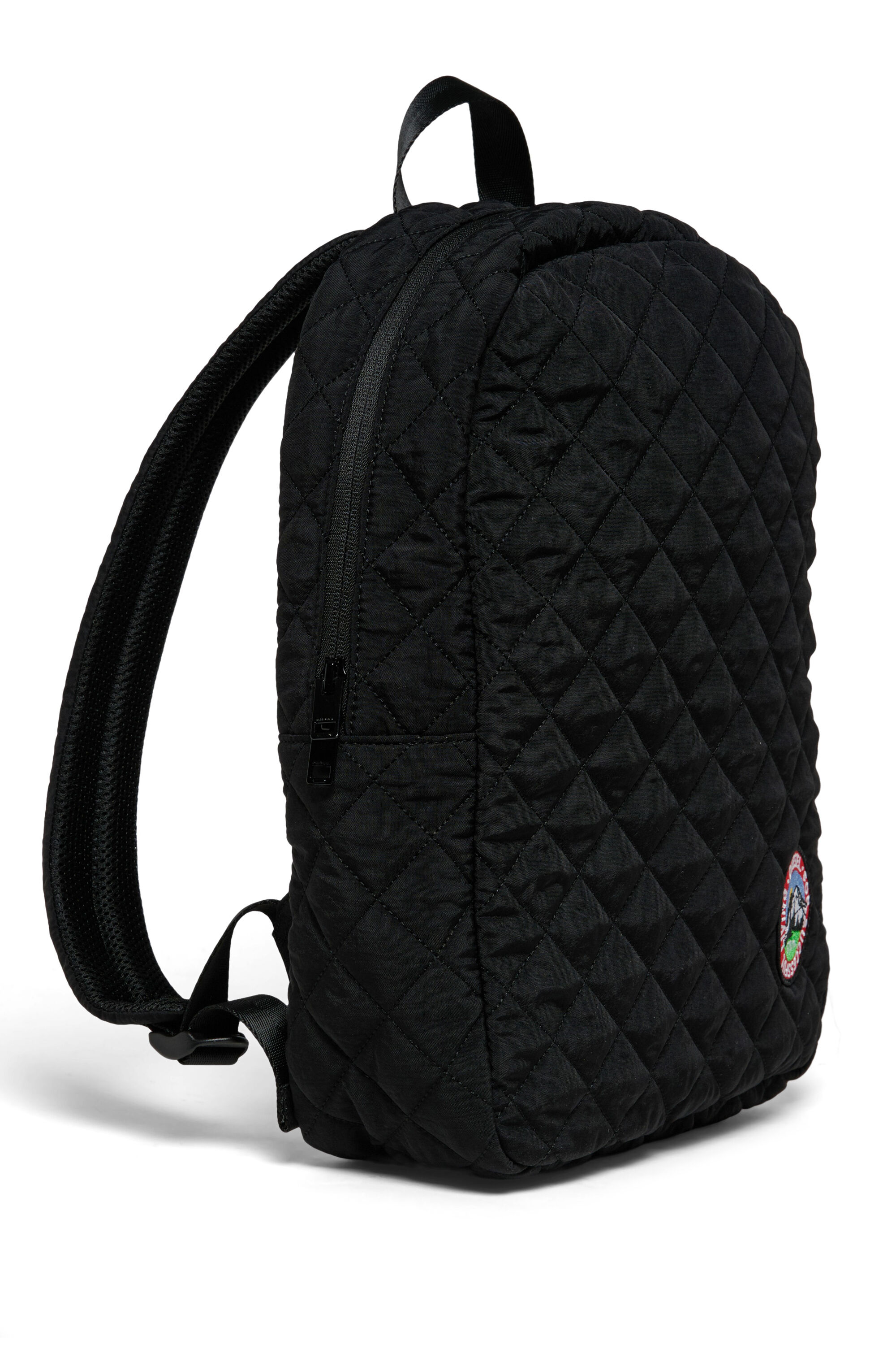 Diesel - WMENT, WMENT - Zaino in nylon trapuntato Unisex in Nero - 3