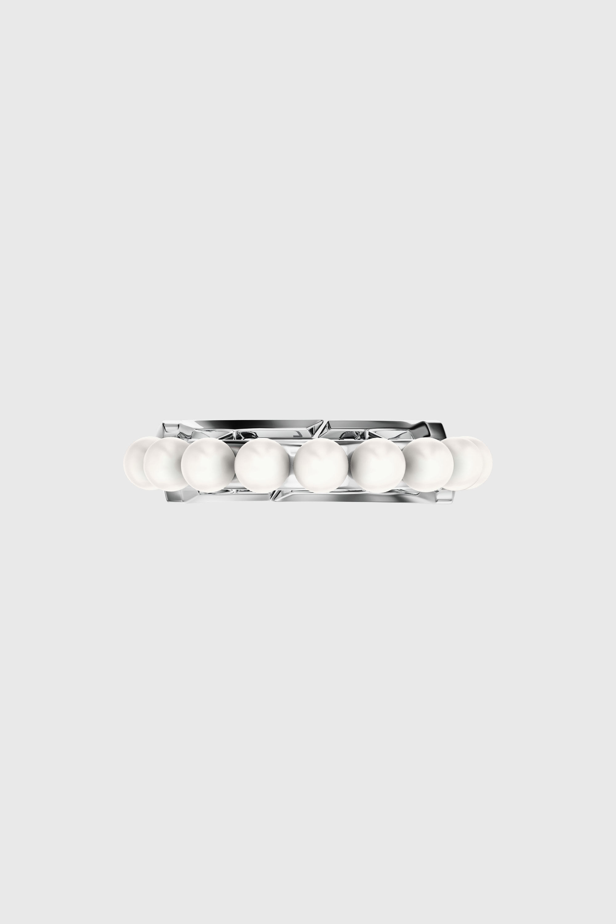 Diesel - DL1370040 STERLING SILVER JEWEL, Anello in argento sterling e perla Unisex in Argento - 3