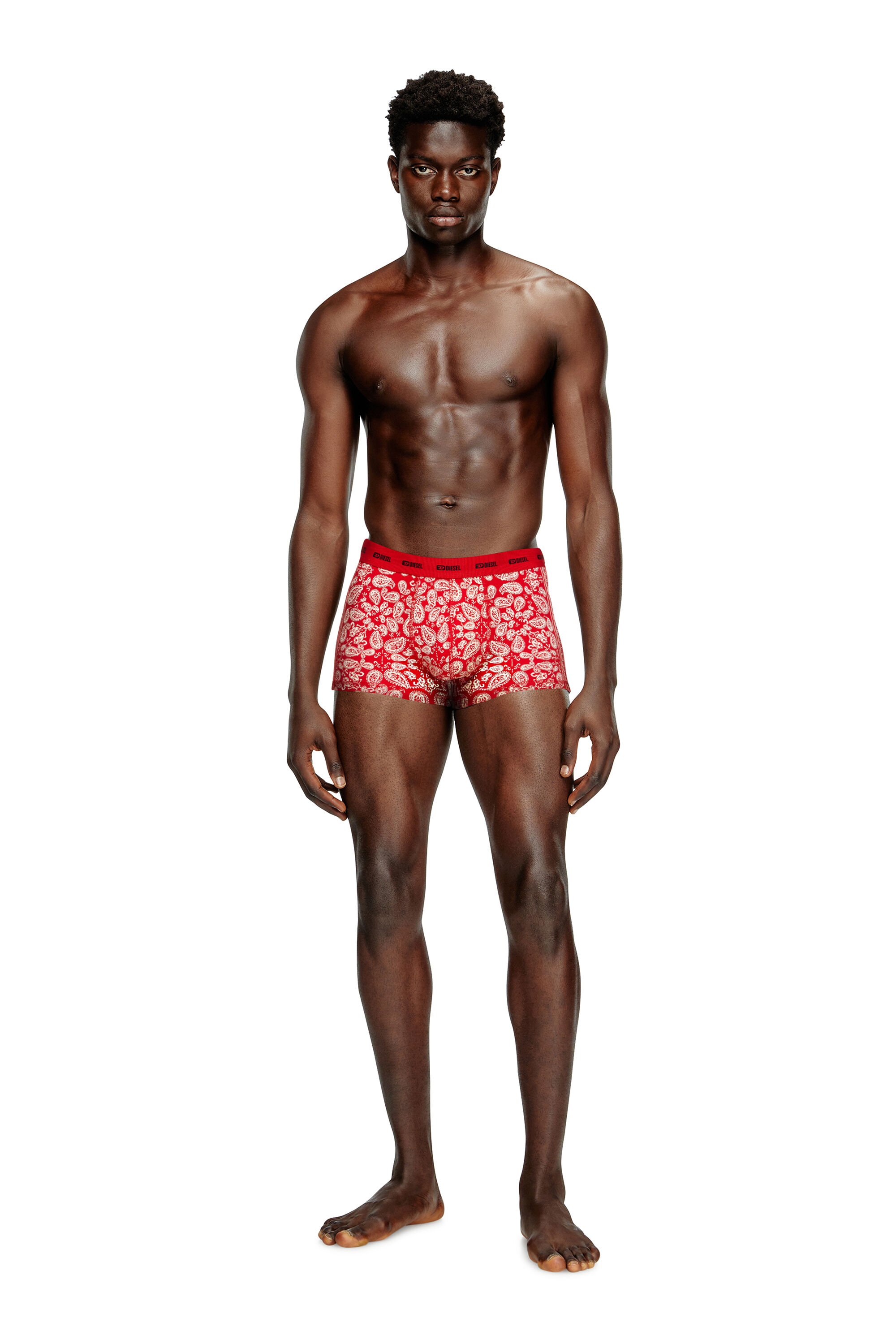 Diesel - DAMIEN-GFT-UTLT-3PACK, Set da 3 boxer in cotone stretch Uomo in Multicolor - 1