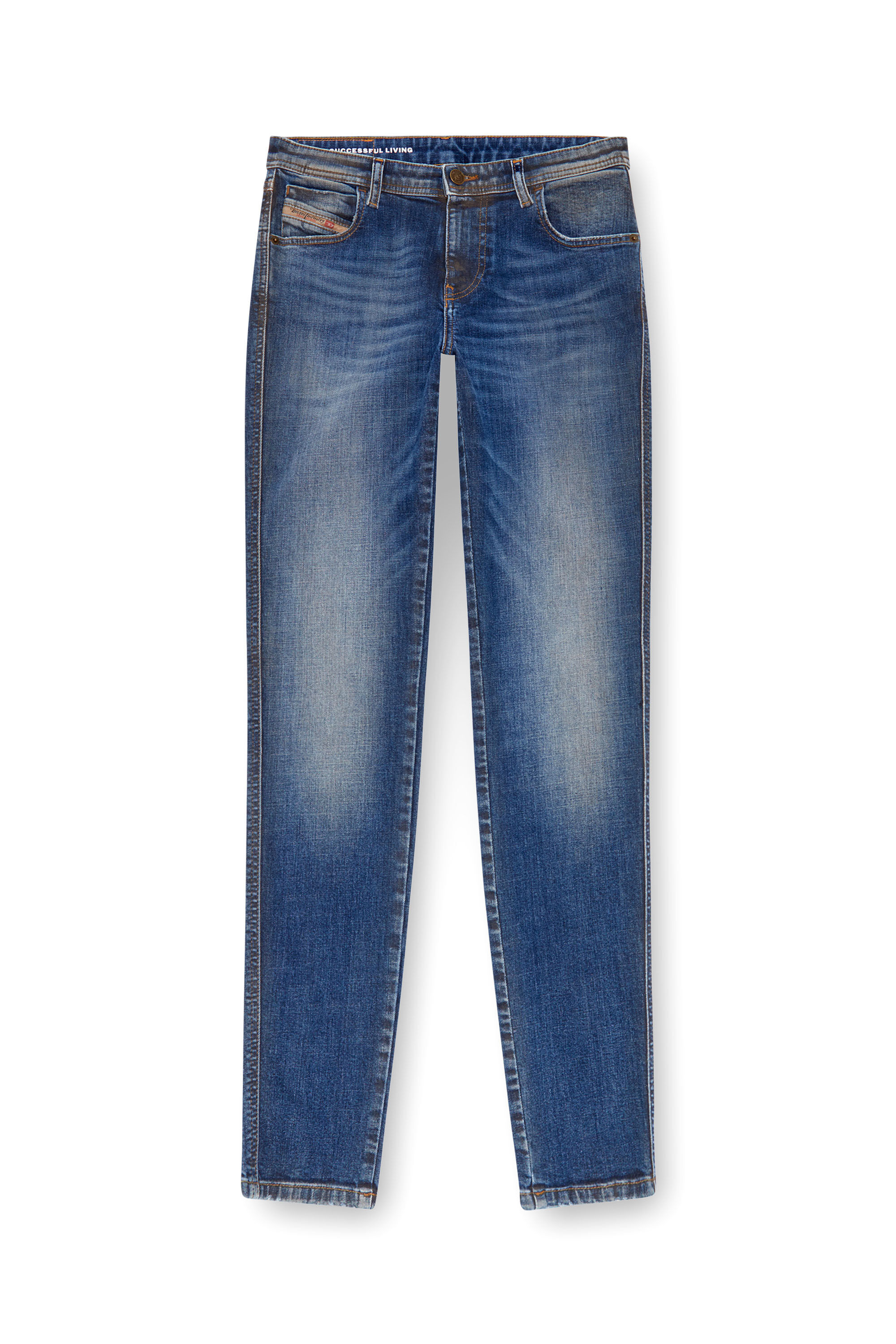 Diesel - Donna Skinny Jeans 2015 Babhila 09J32, Blu Scuro - Image 2