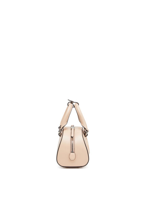 Diesel - 1DR DOME CROSSBODY, Borsa bowling mini in pelle Donna in Rosa - 4
