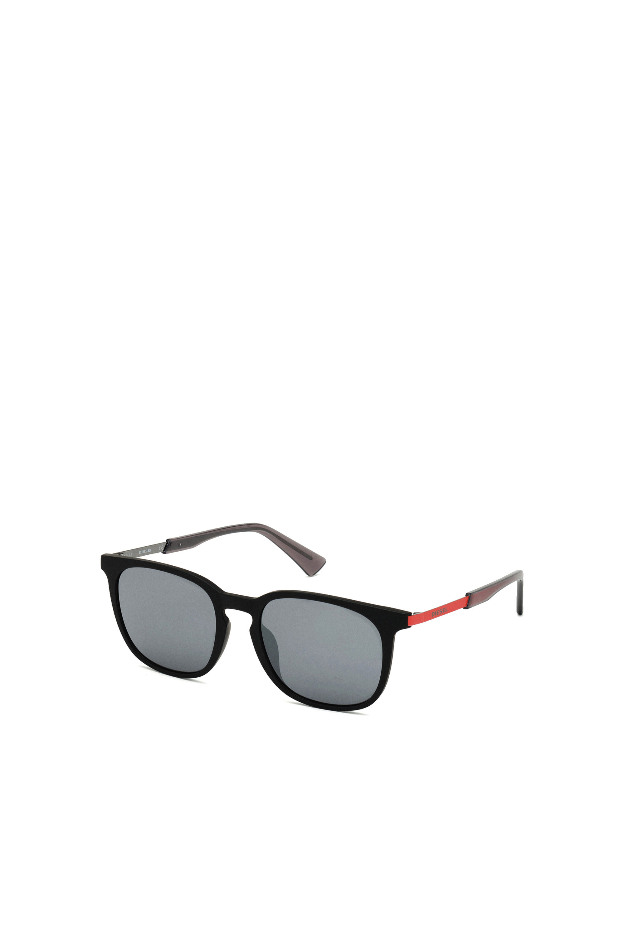 Diesel - DL0311, Occhiali da sole unisex in iniettato Unisex in Nero - 2