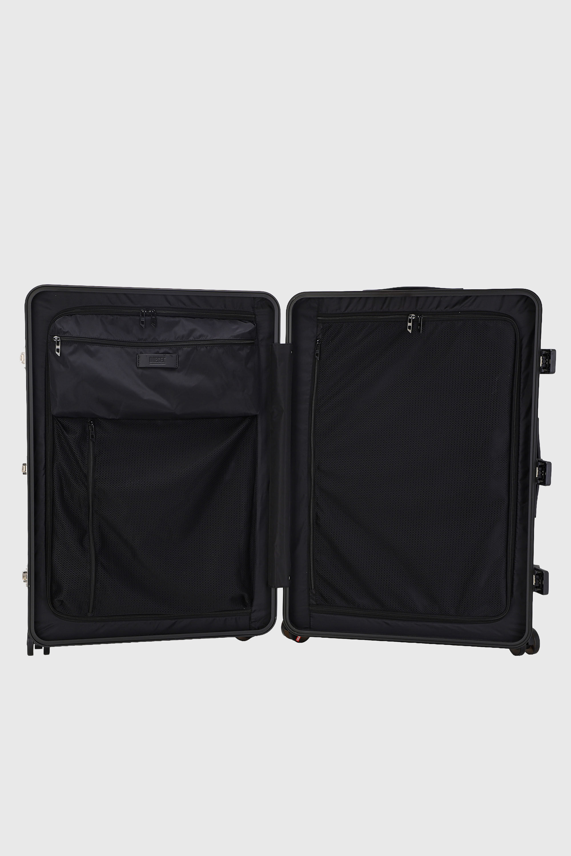 Diesel - DIESEL PC STRONG IMAGE TROLLEY- DSL003, Valigia resistente taglia L Unisex in Nero - 4