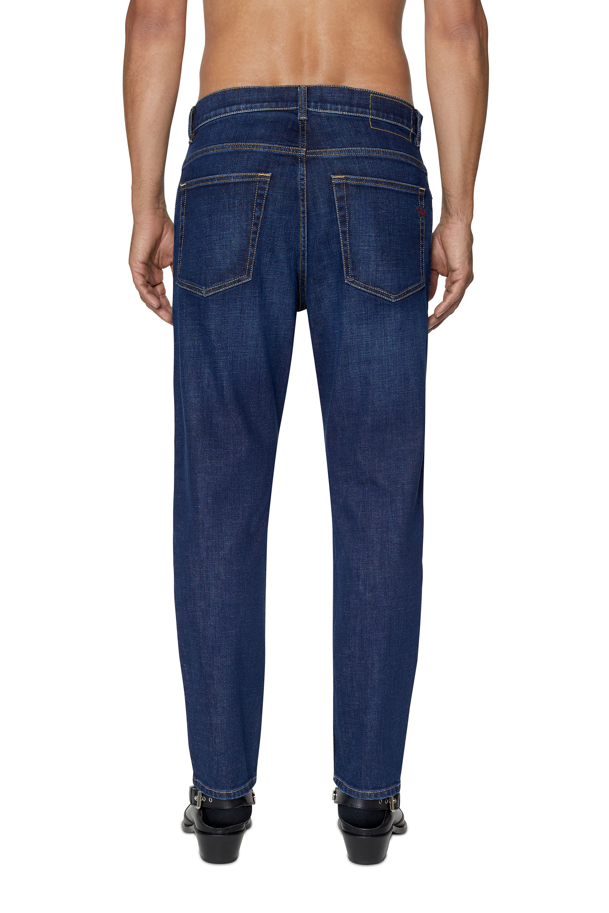 Diesel - 2005 D-FINING 09B90 Tapered Jeans, Blu Scuro - Image 4