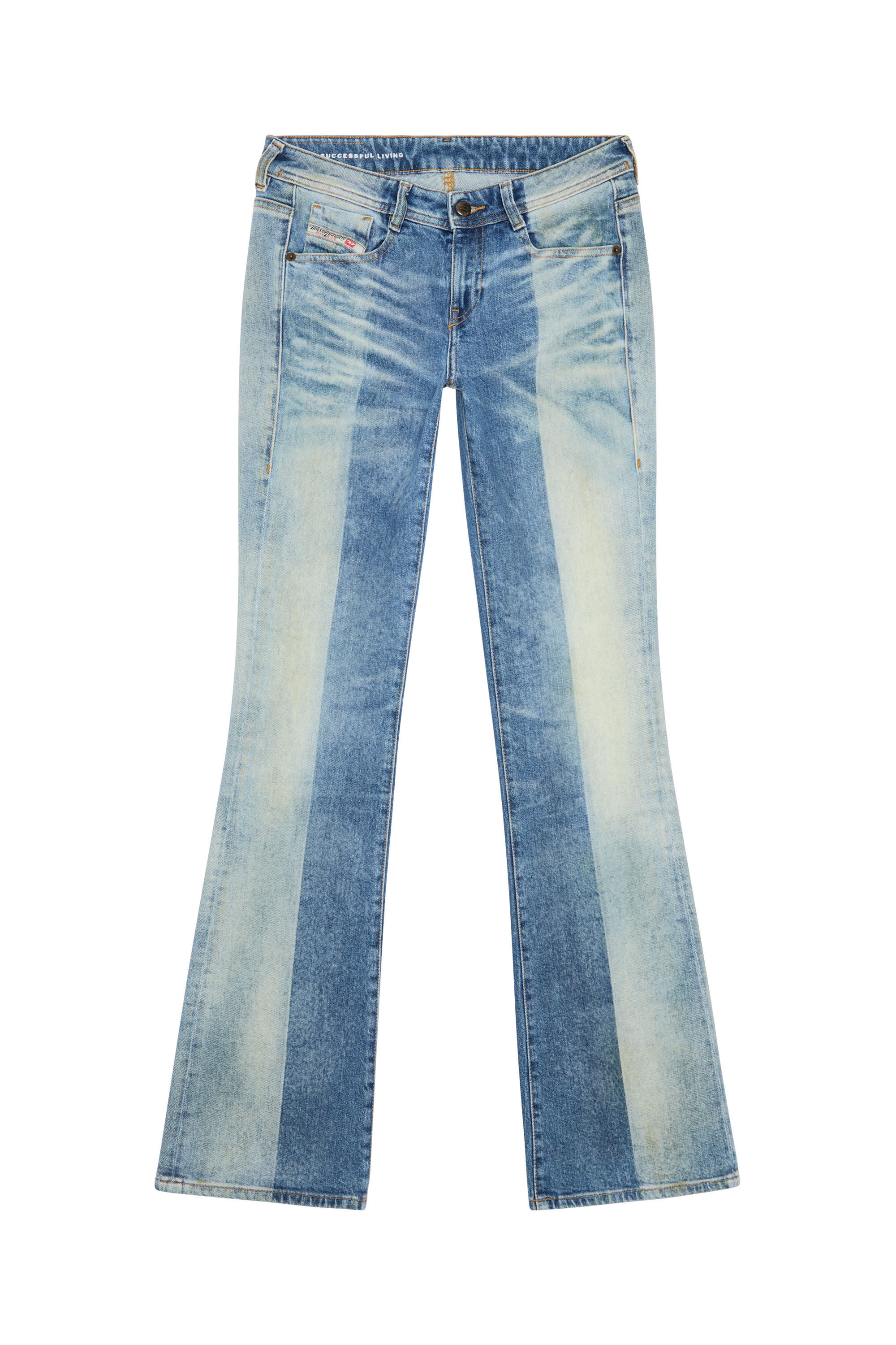 Diesel - Bootcut and Flare Jeans 1969 D-Ebbey 007W8 Donna, Blu medio - Image 2