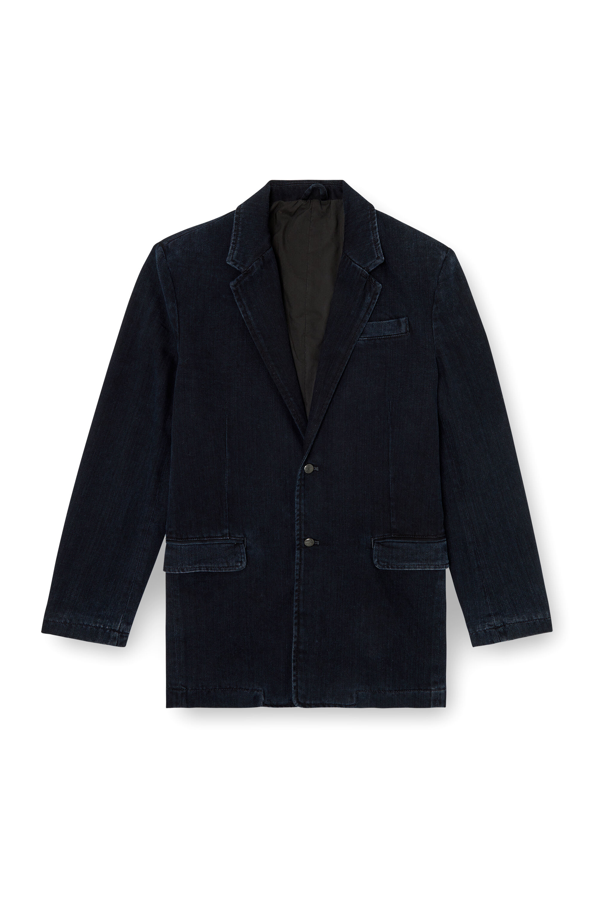 Diesel - D-REGER-D, Blazer in denim streaky Unisex in Blu - 2