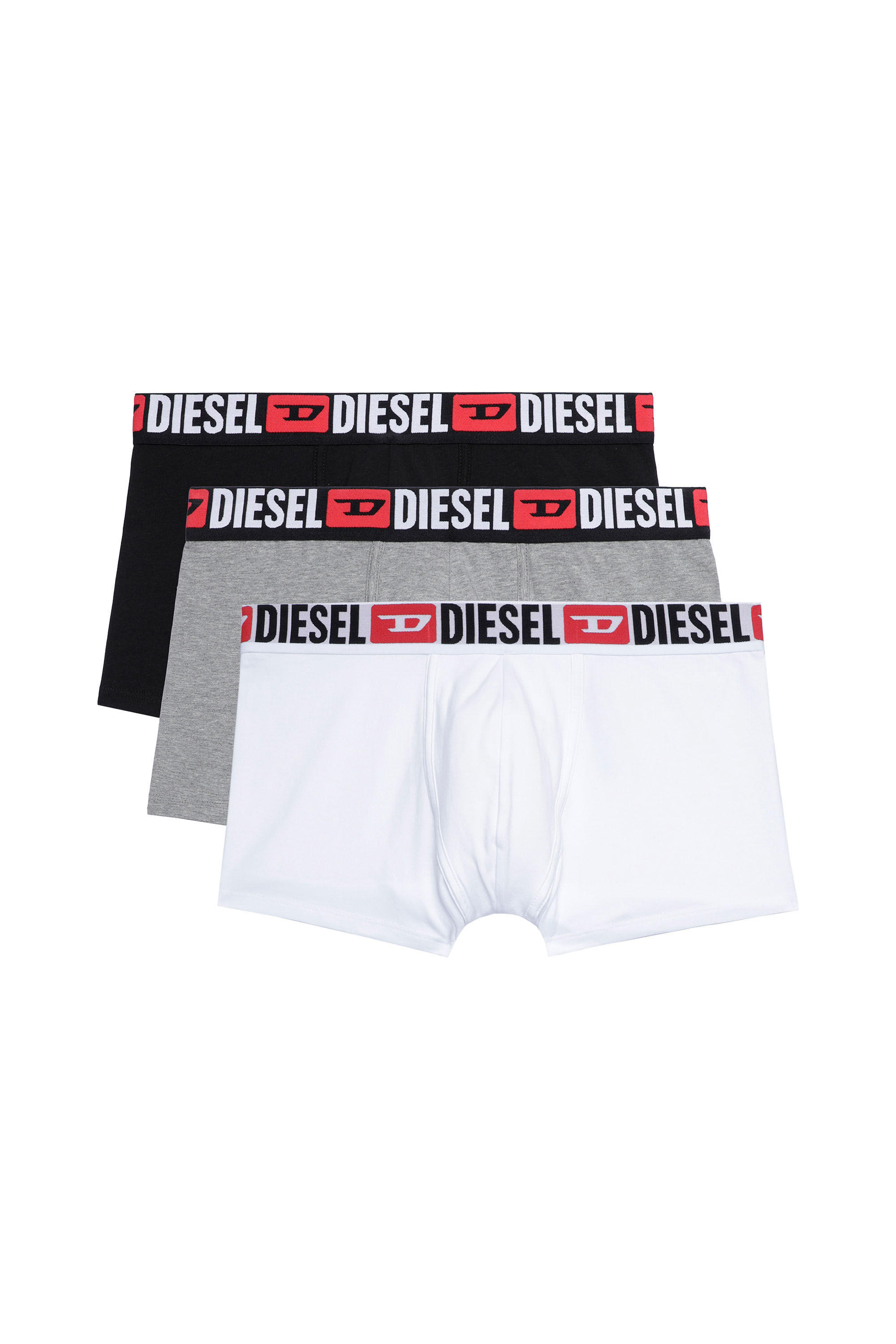 Men Three pack of all over logo waist boxers Diesel