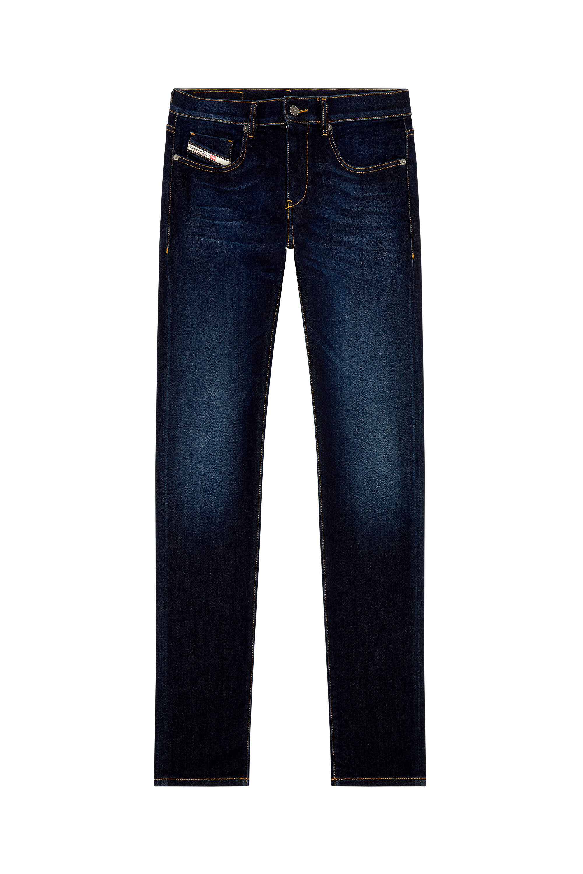 Diesel - Slim Jeans 2019 D-Strukt 009ZS, Blu Scuro - Image 2
