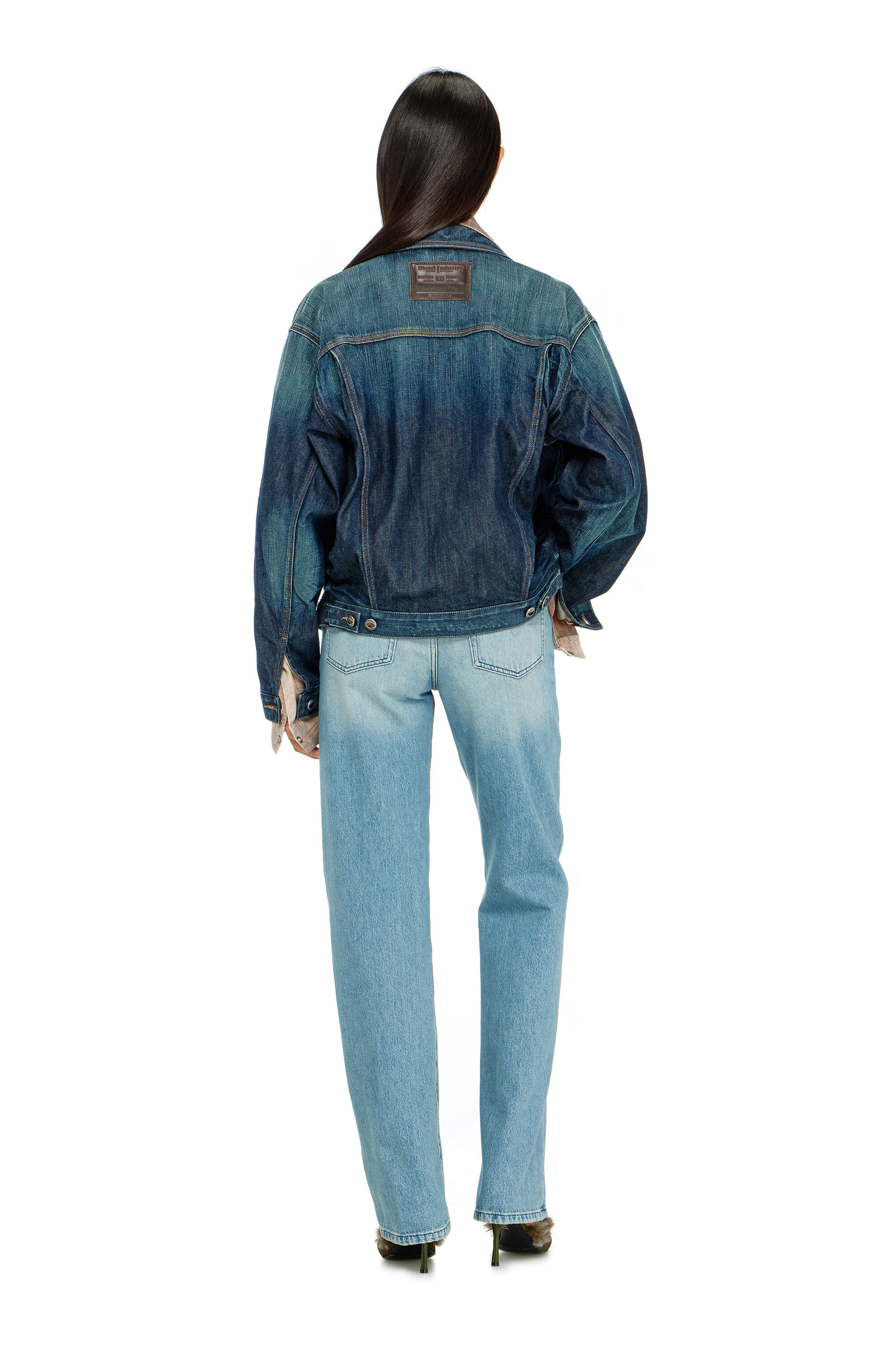 Diesel - Regular Jeans 1971 D-Sent 0BEBF Donna, Blu Chiaro - Image 3