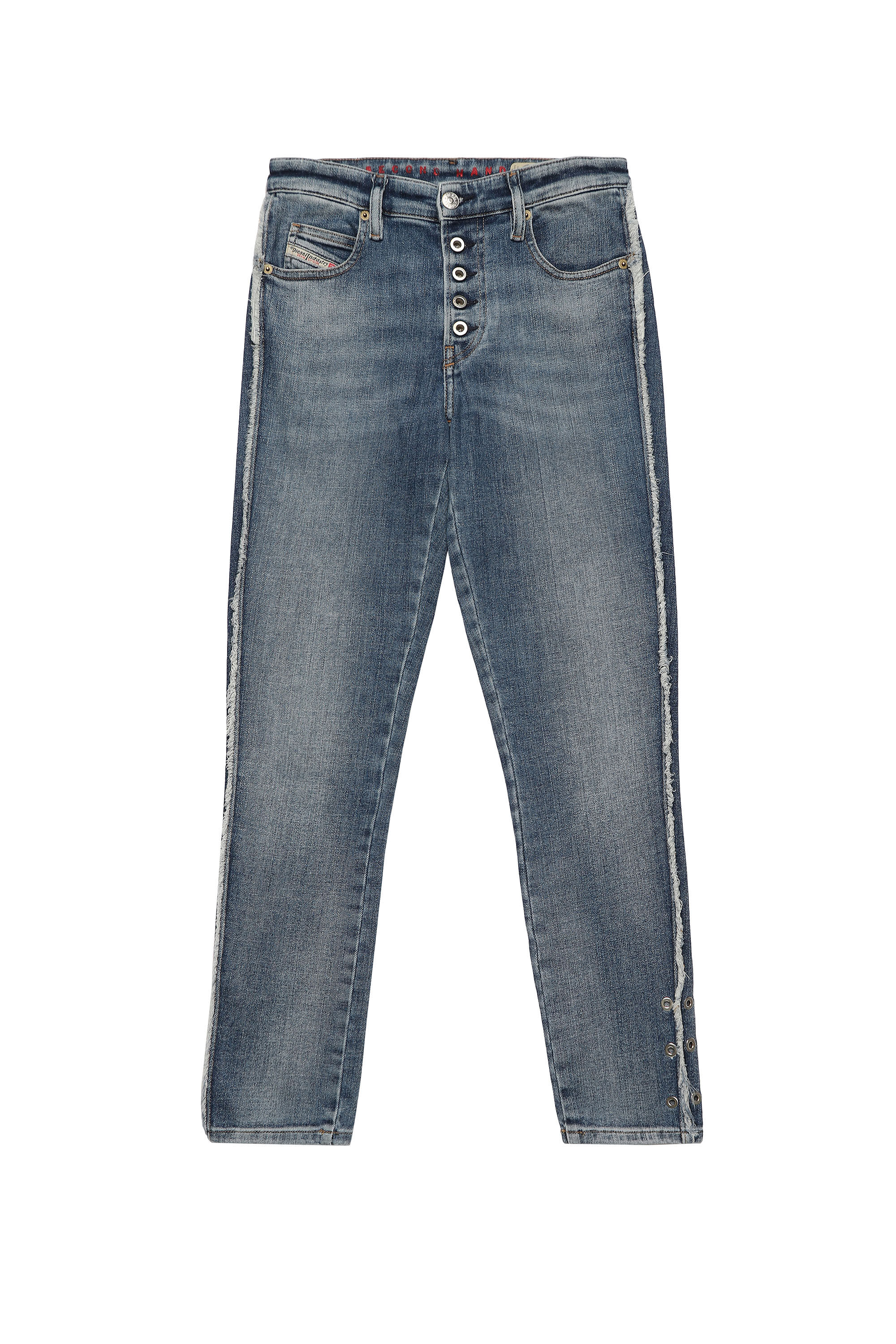 Diesel - BABHILA-B, Diesel Donna - Jeans Blu medio Donna in Blu - 1