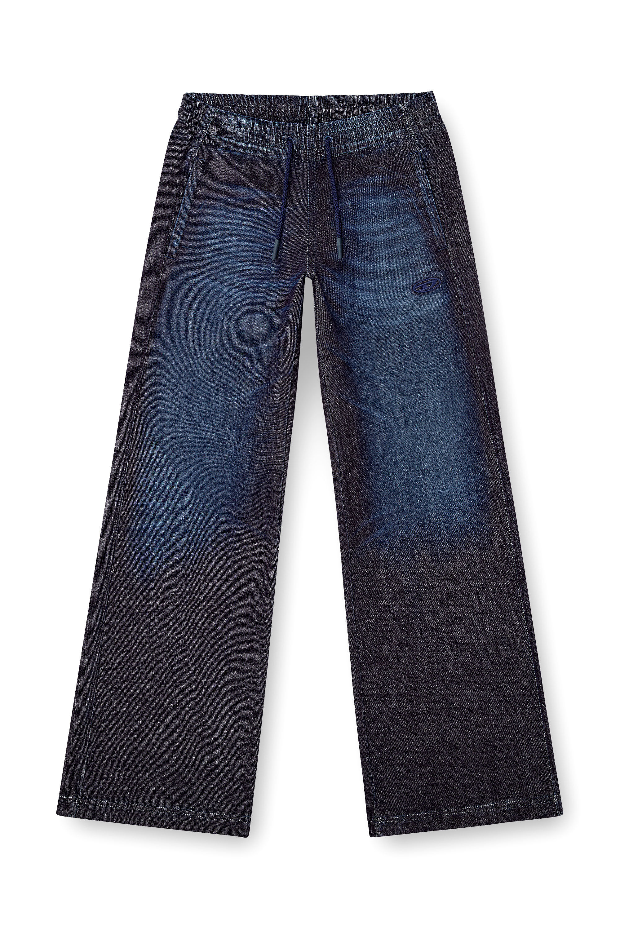 Diesel - Relaxed 2078 D-Ainty Joggjeans® 09L11 Donna, Blu Scuro - Image 2