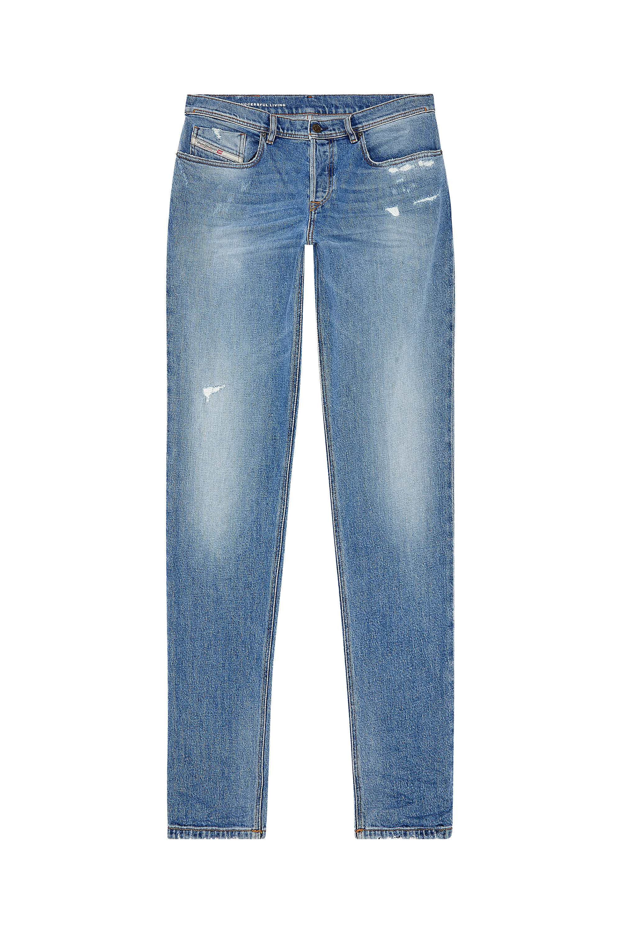 Diesel - Tapered Jeans 2023 D-Finitive 09H46, Blu Chiaro - Image 2