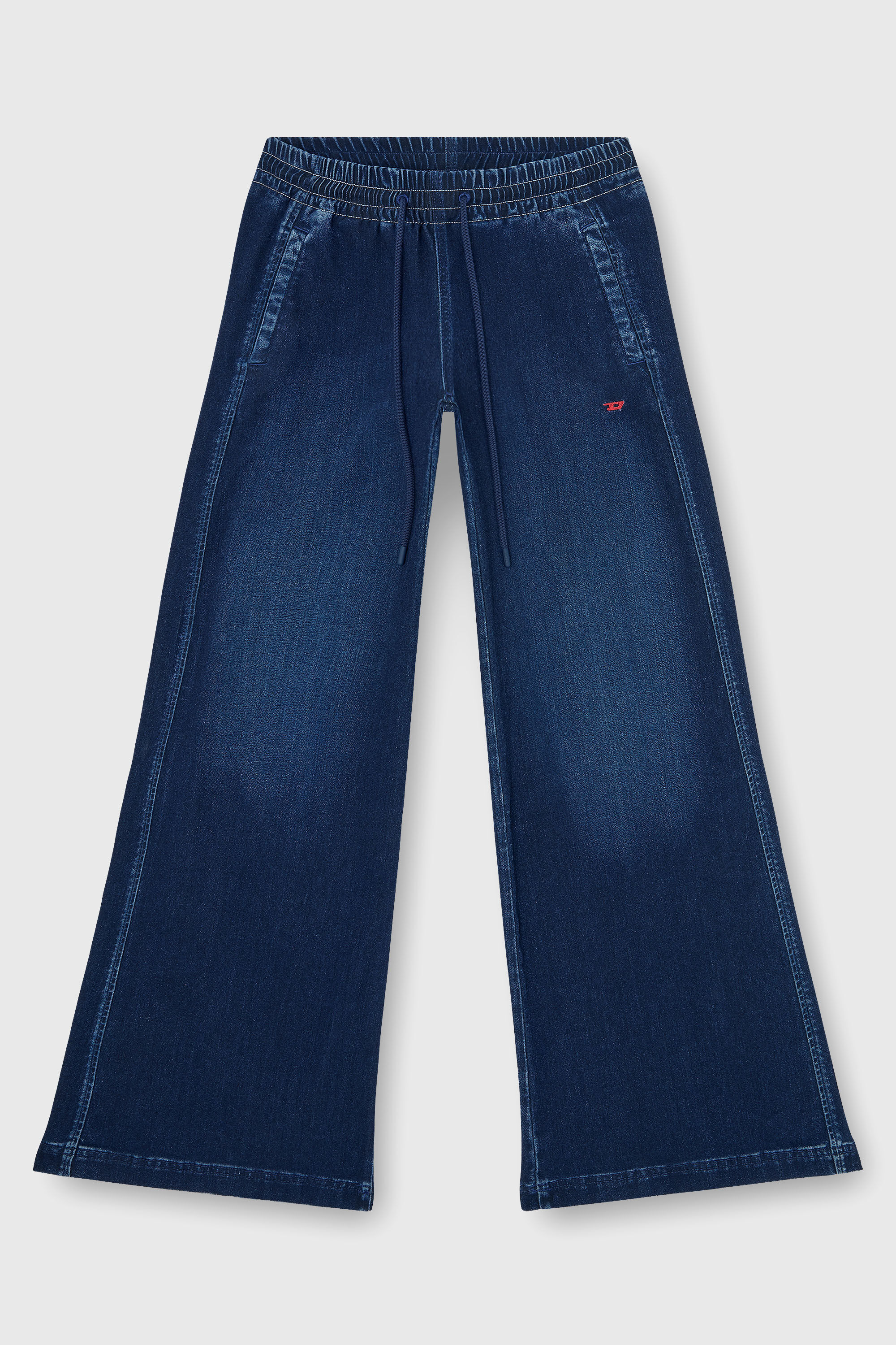 Diesel - Relaxed 2078 D-Ainty Joggjeans&reg; 09P96 Donna, Blu Scuro - Image 4