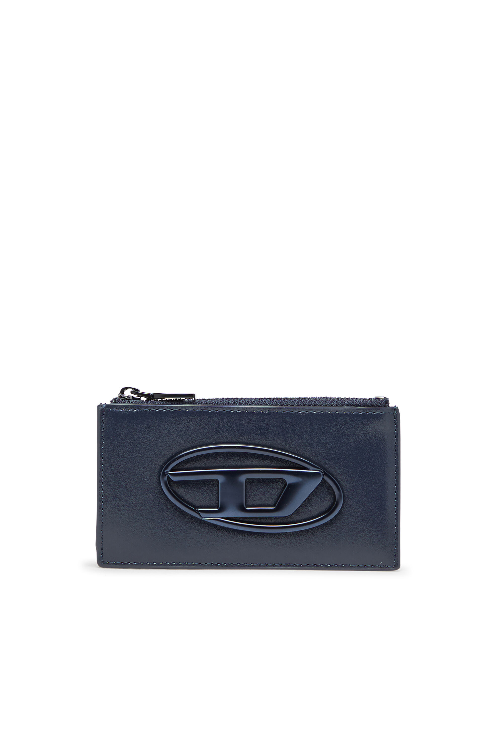 Diesel - HOLI-D CARD HOLDER III, Portacarte in pelle Uomo in Blu - 1