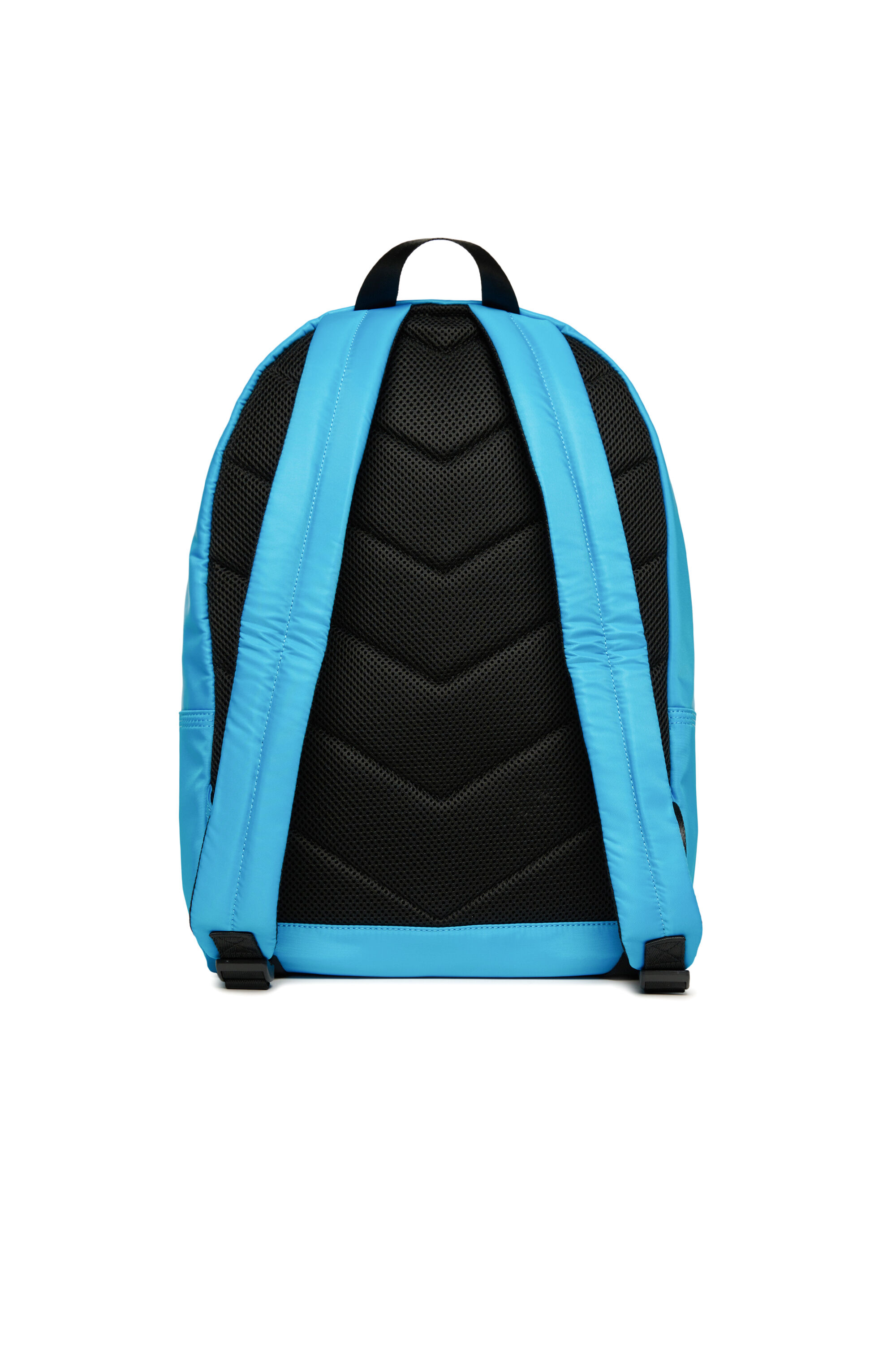 Diesel - WOVAL, Zaino in nylon con logo Oval D in rilievo Unisex in Blu - 2