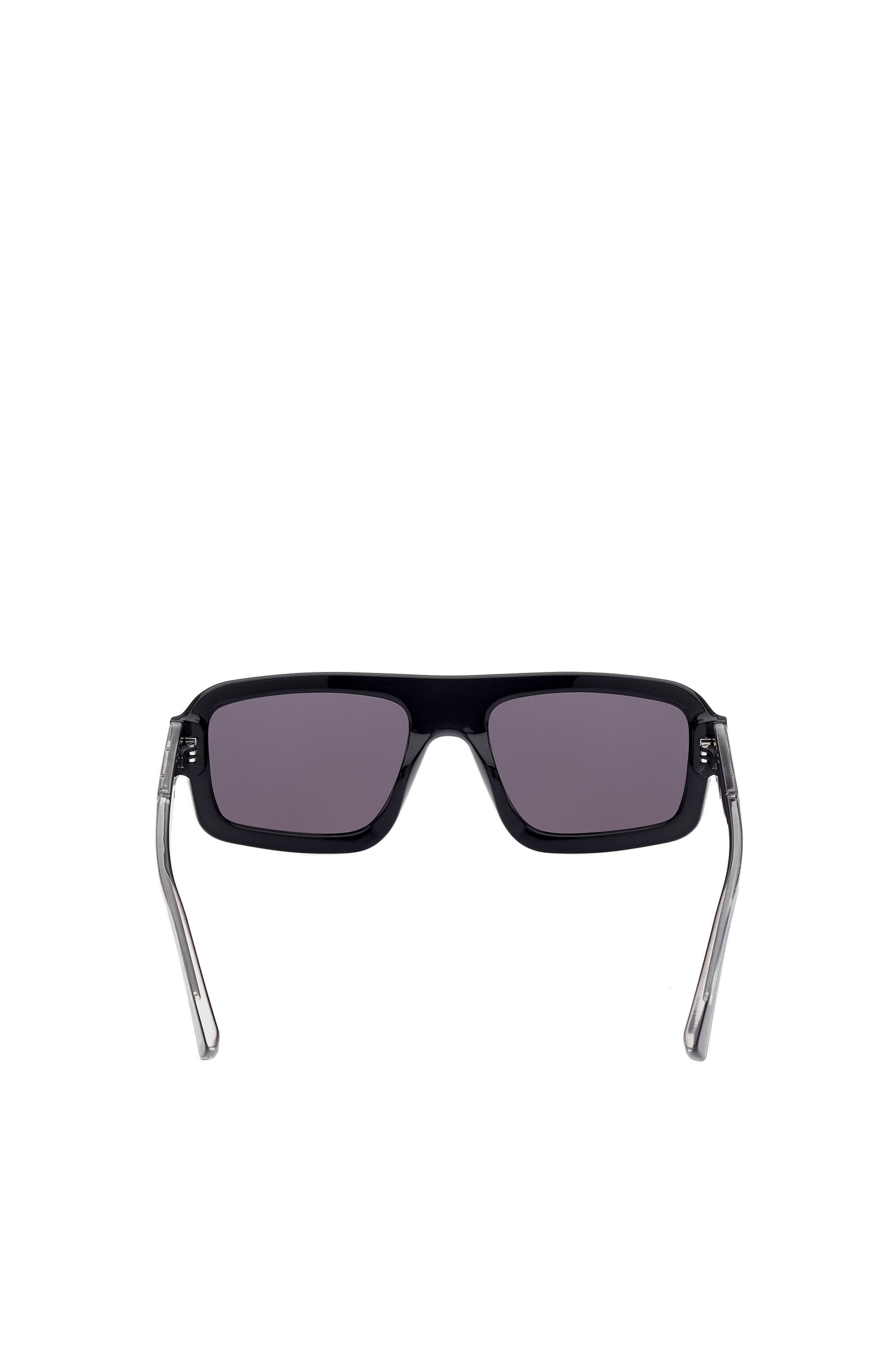Diesel - DL0348, Occhiali anni '90 dal fit avvolgente Uomo in Nero - 3