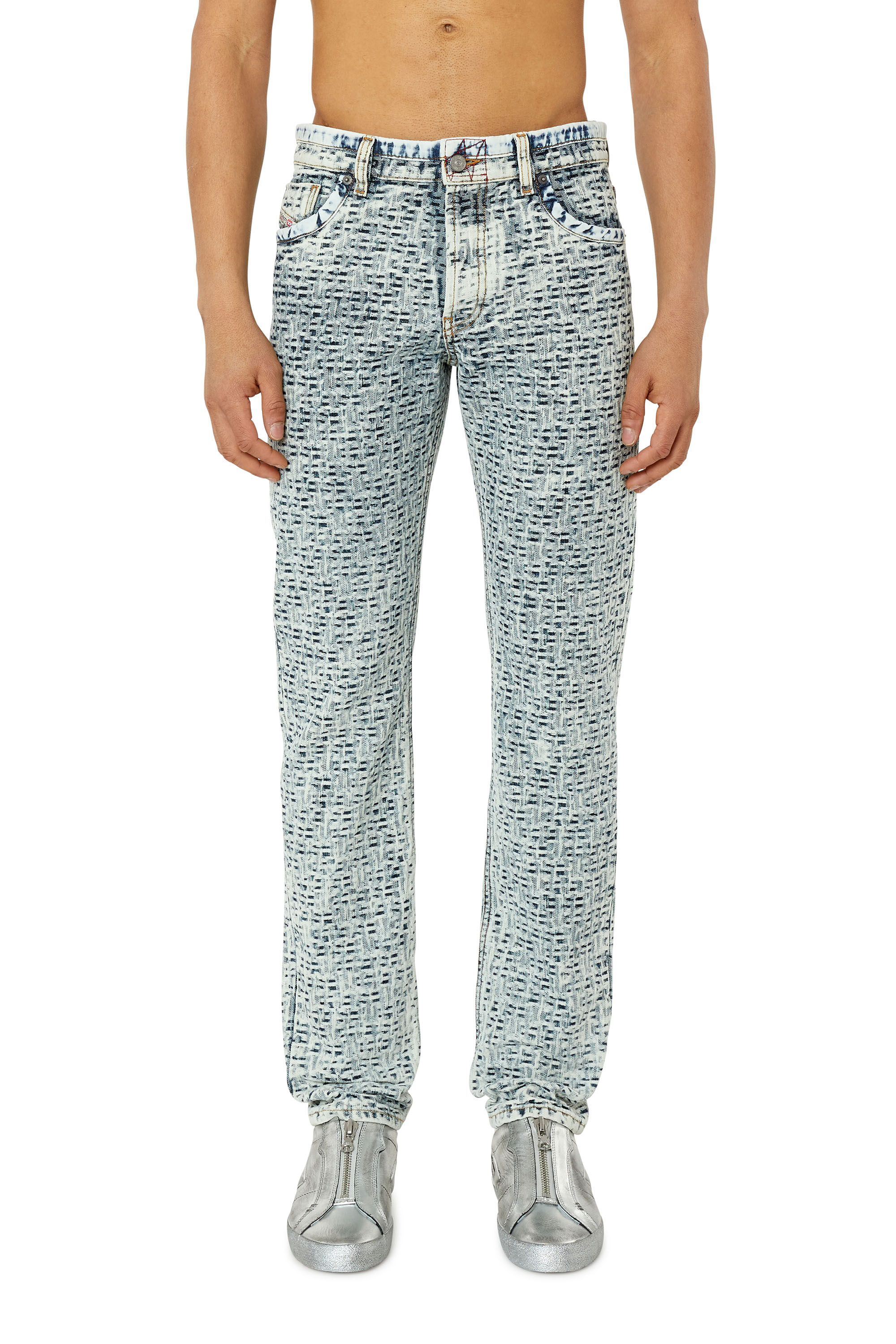 Diesel - 1995 D-Sark 0EMAA Straight Jeans, Blu Chiaro - Image 3