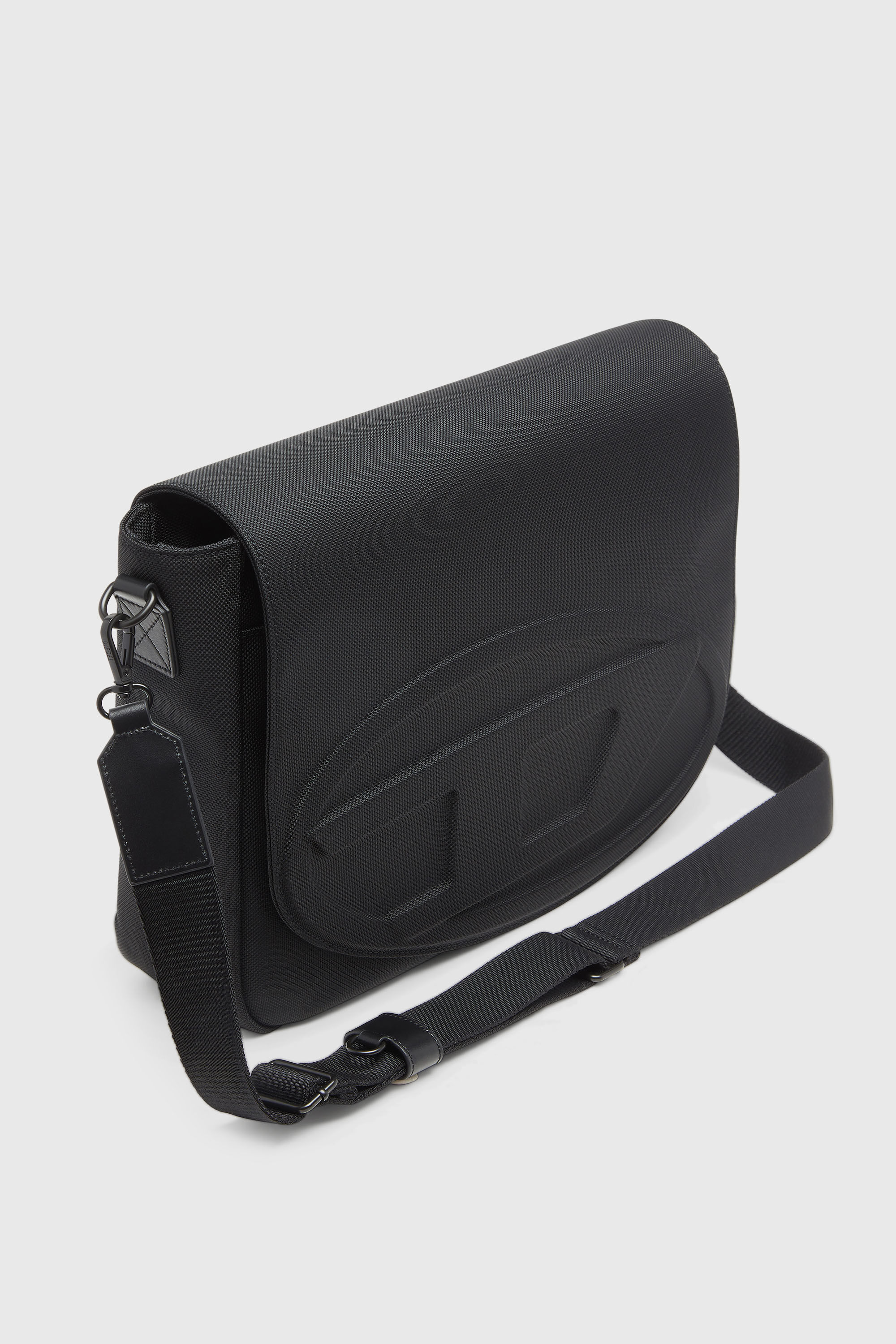 Diesel - 1DR MESSENGER, 1DR Messenger-Messenger in tessuto nylon CORDURA&reg; Uomo in Nero - 6