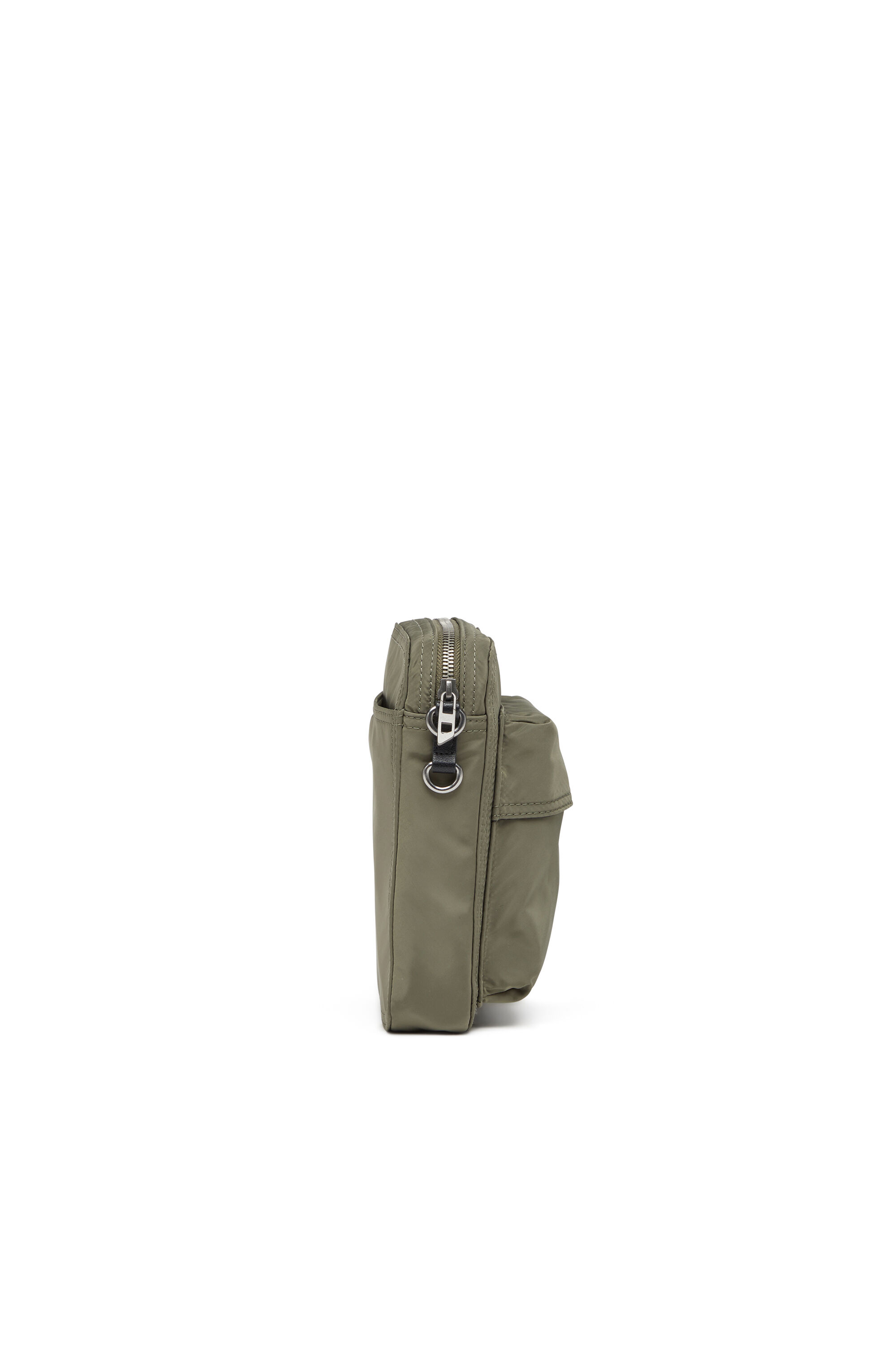 Diesel - MULTI-PKTS CROSSBODY X, Borsa crossbody in tessuto utility Unisex in Verde - 4