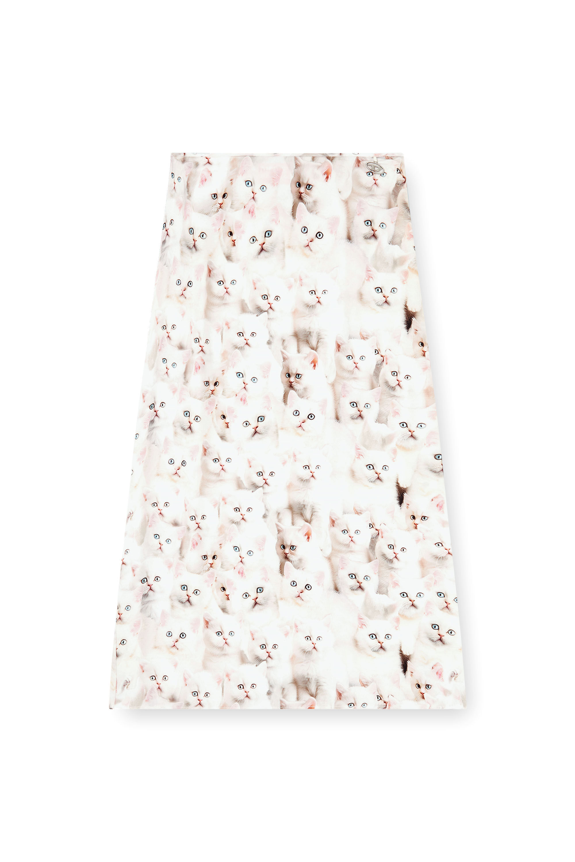 Diesel - O-RCHID-R1, Gonna midi in viscosa con stampa all-over Donna in ToBeDefined - 2