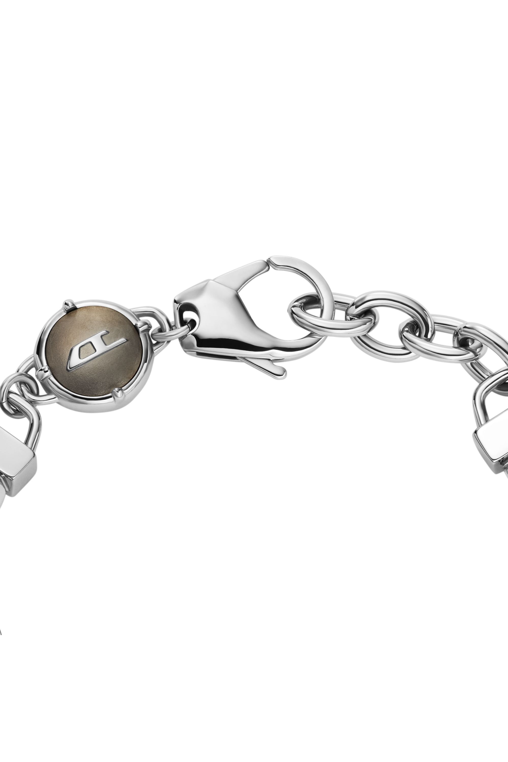 Diesel - DX1351, Bracciale a catena in acciaio inossidabile Unisex in Argento - 2