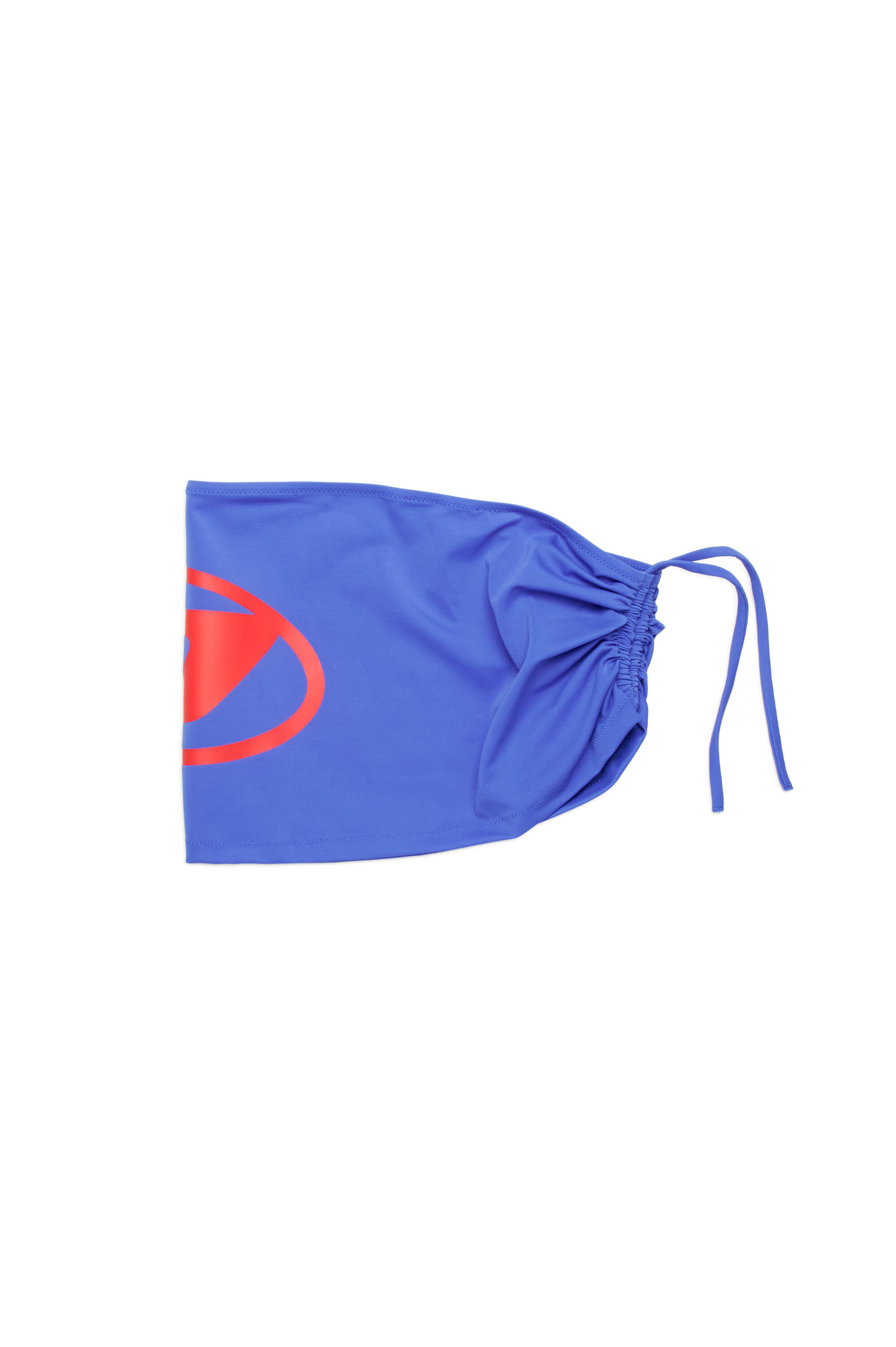 Diesel - MCUSMIN, Gonna da spiaggia con mega logo Oval D Donna in Blu - 2
