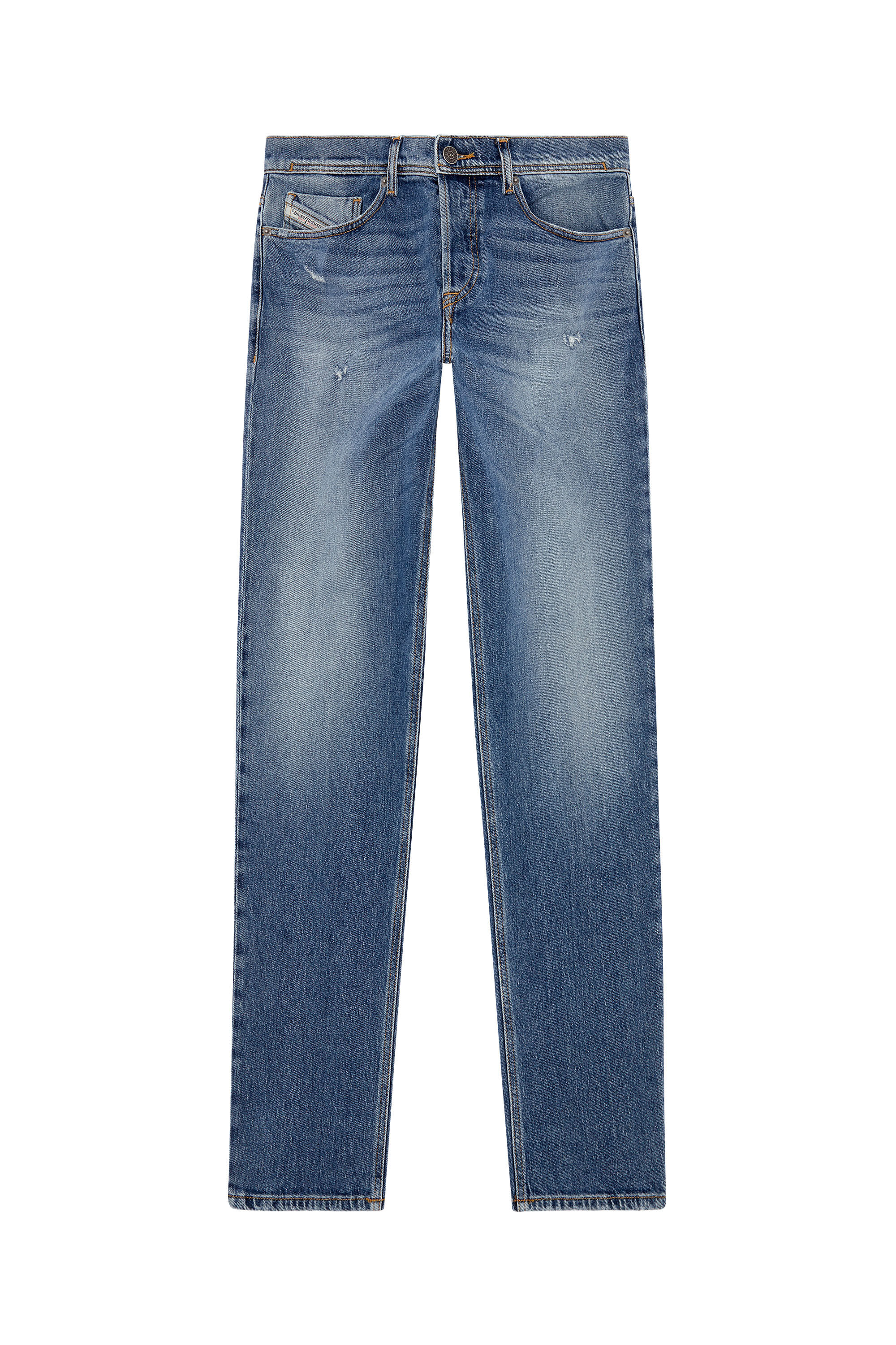 Diesel - Tapered Jeans 2023 D-Finitive 09I16, Blu medio - Image 2
