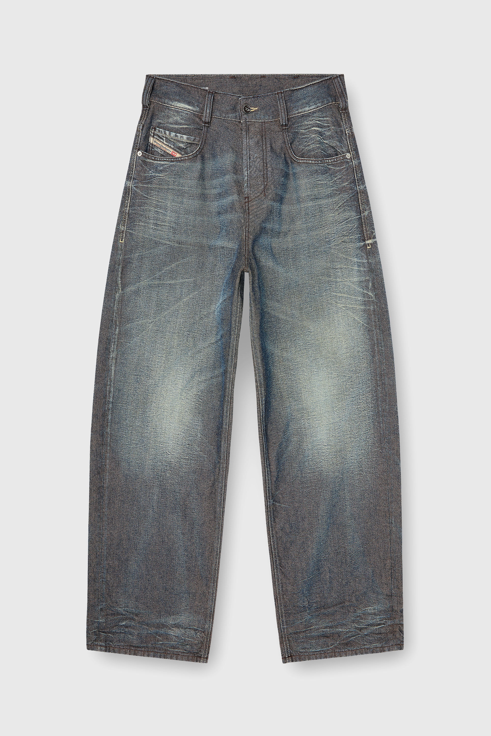 Diesel - Relaxed Jeans 1997 D-Enim-M 007EM Unisex, Blu Scuro - Image 8