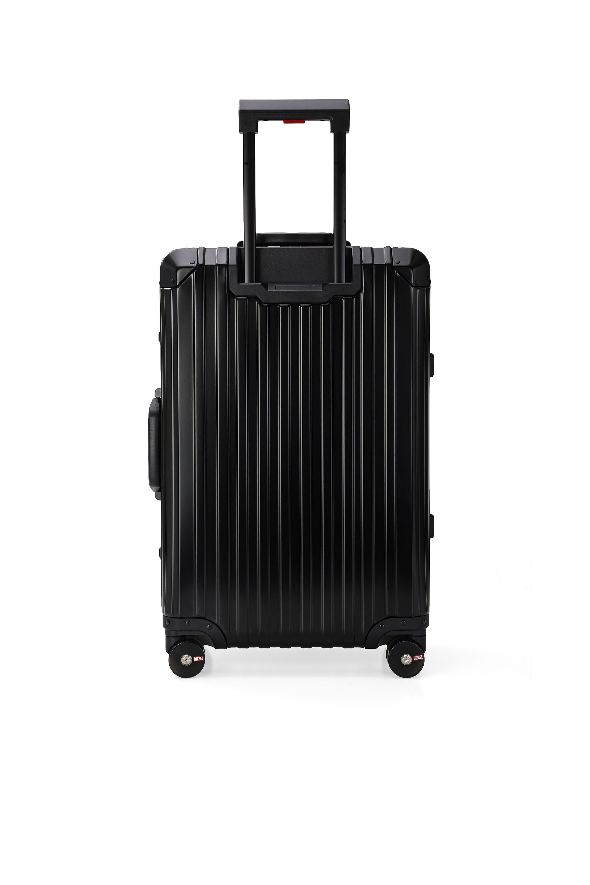 Diesel - DIESEL ALUMINUM TROLLEY- DSL002, Valigia in alluminio taglia M Unisex in Nero - 2