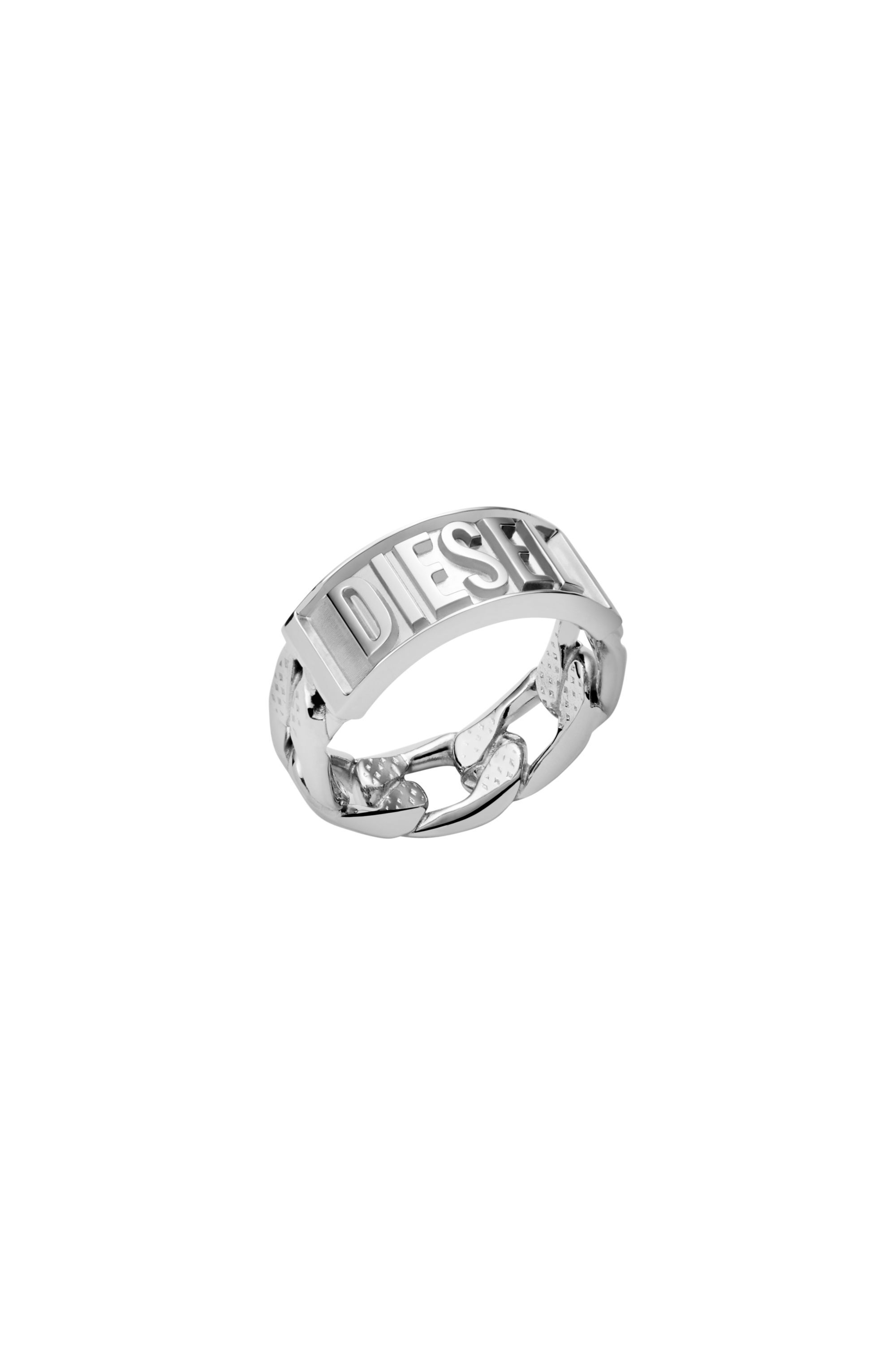 Diesel - DX1347, Anello in acciaio inossidabile Uomo in Argento - 1