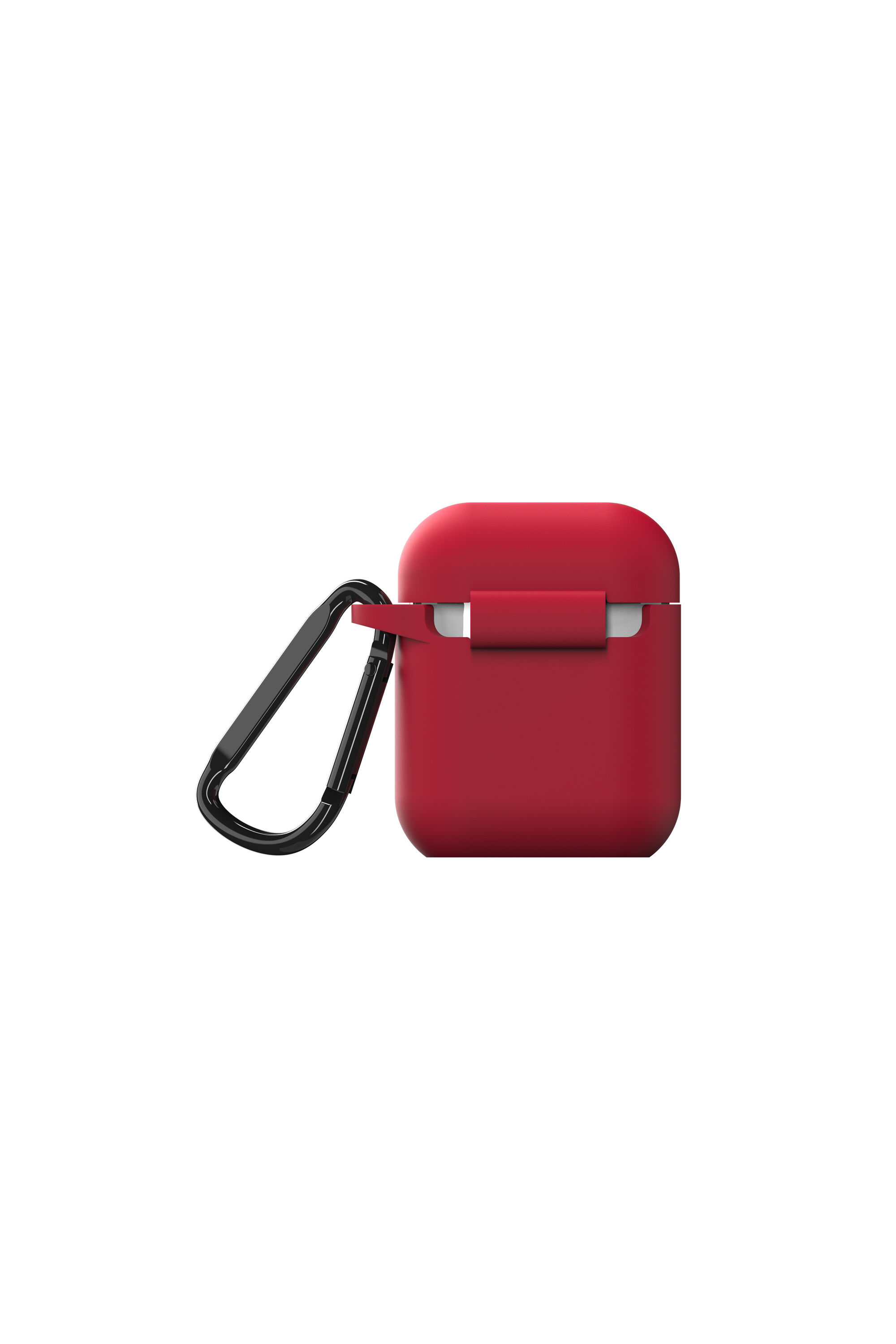 Diesel - 45832 AIRPOD CASE, Cover in silicone per AirPods Unisex in Rosso - 2