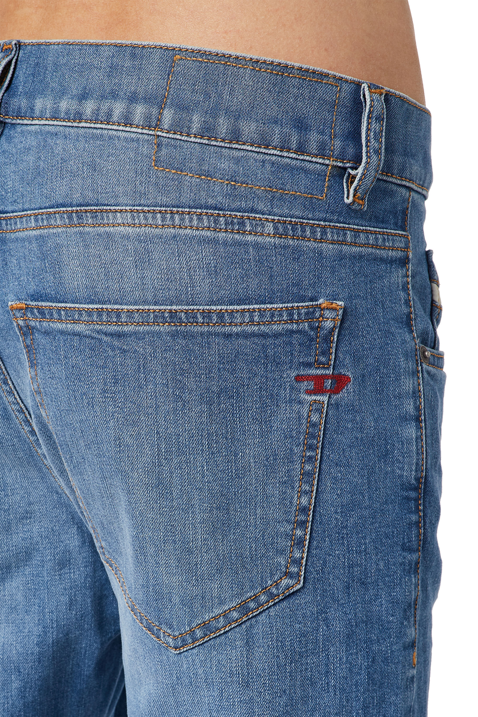 Diesel - 2019 D-STRUKT 0EHAJ Slim Jeans, Blu medio - Image 6
