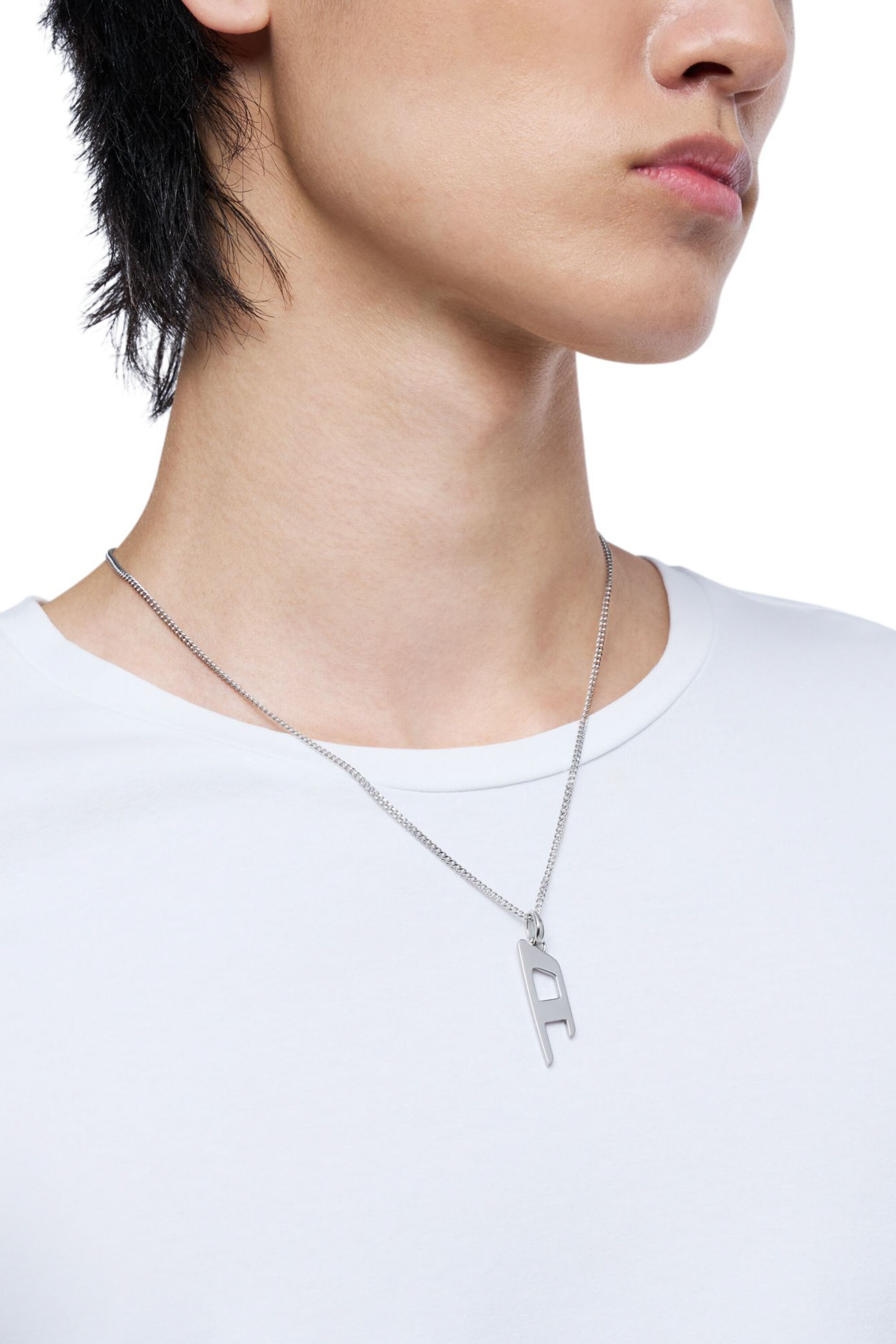 Collana Geco Lucertola In Acciaio Inox 316L - Ciondolo Realistico Per Uomo E Donna, Disponibile In Argento E Oro, Catena 45 Cm