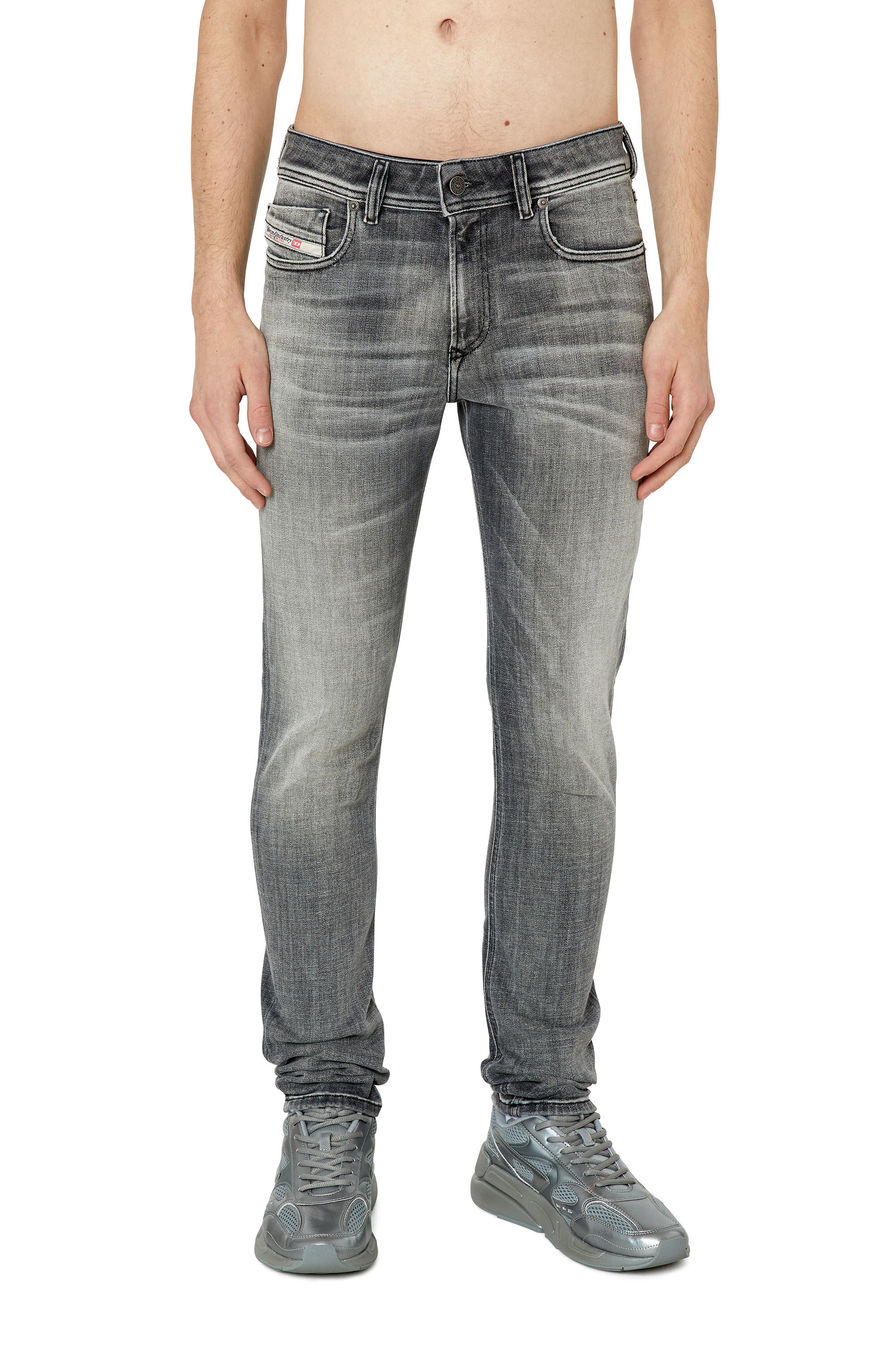 1979 SLEENKER Uomo: Jeans skinny Nero/Grigio scuro | Diesel ®
