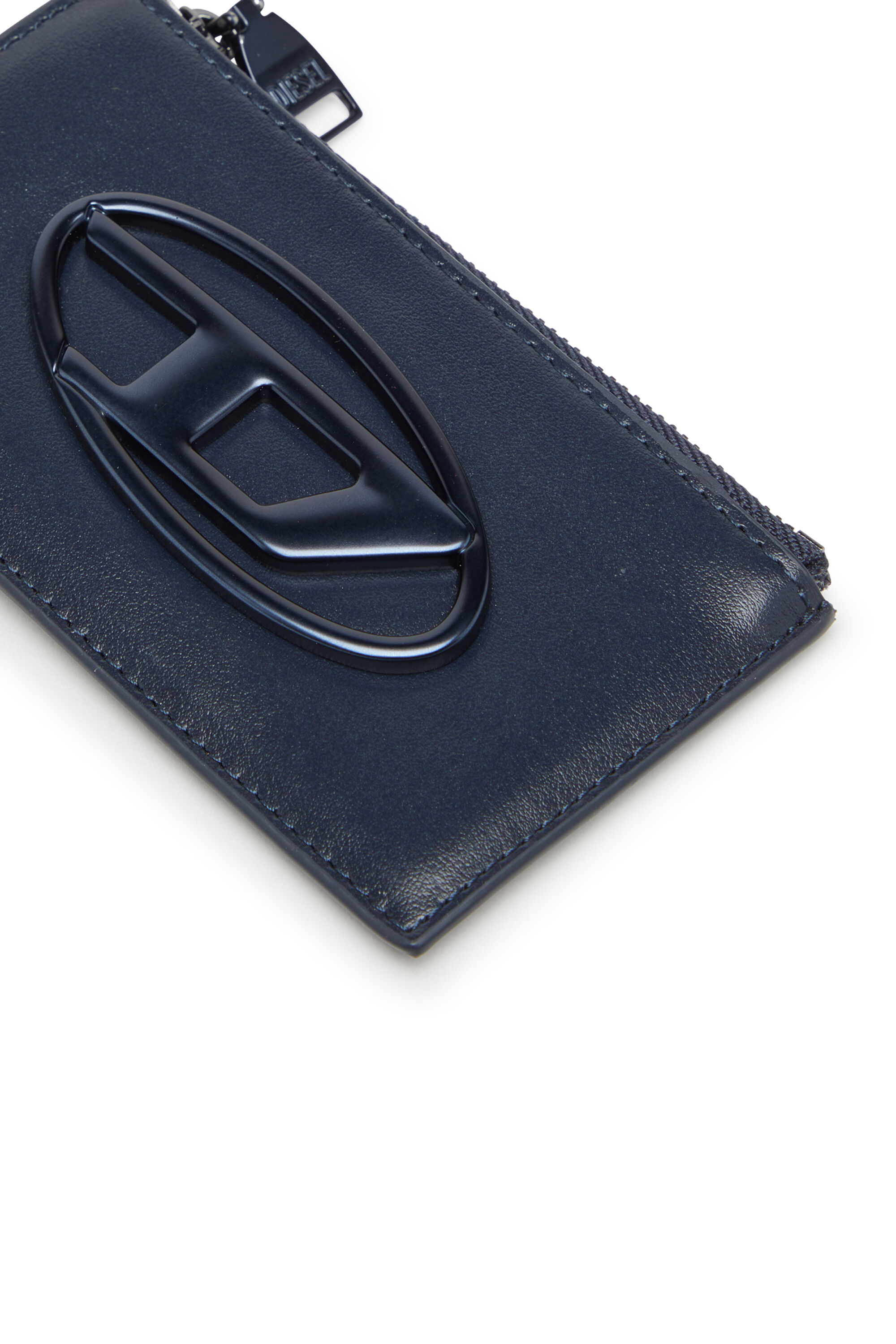 Diesel - HOLI-D CARD HOLDER III, Portacarte in pelle Uomo in Blu - 3